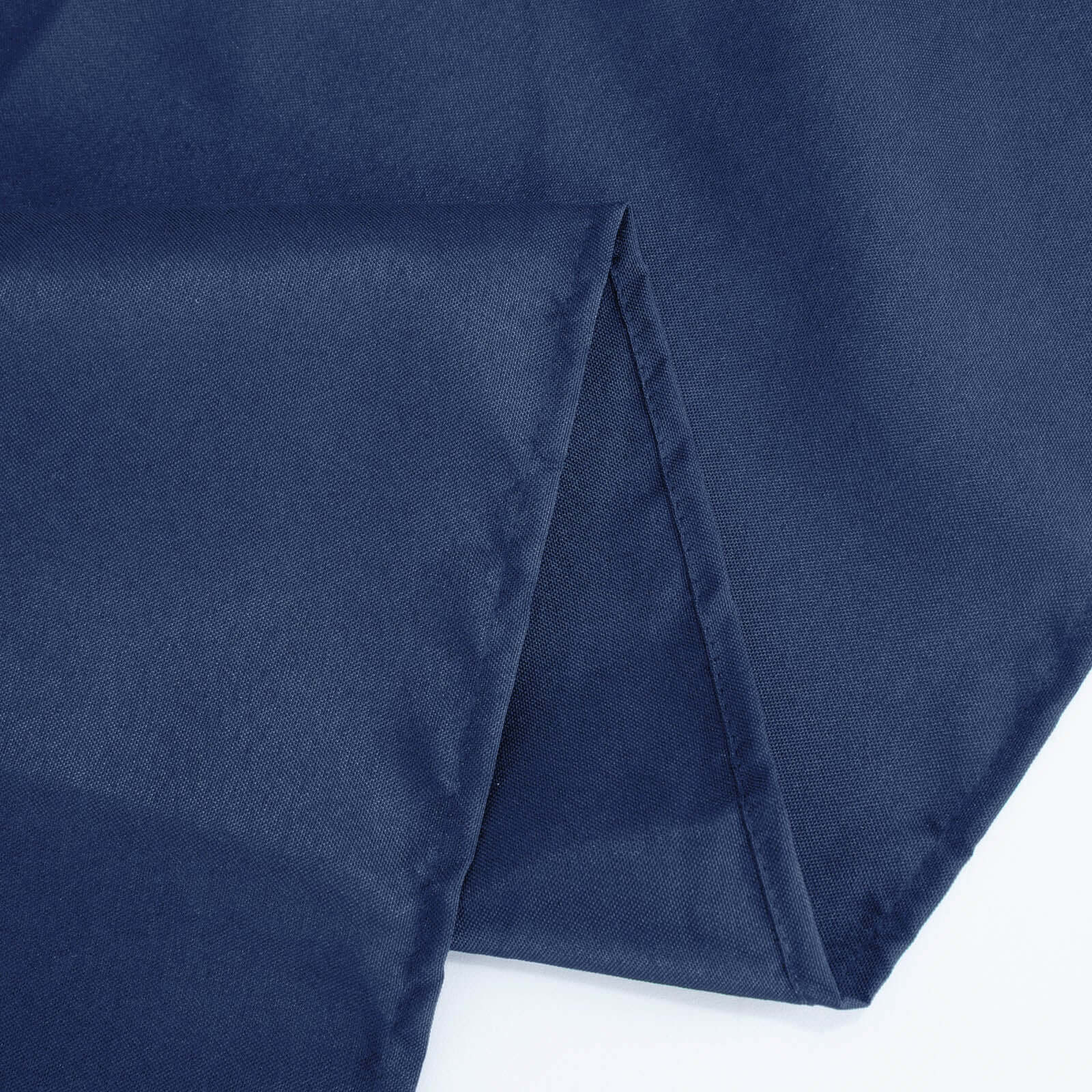 Premium Polyester Square Tablecloth 70"x70" Navy Blue 220GSM Wrinkle-Resistant Table Cover