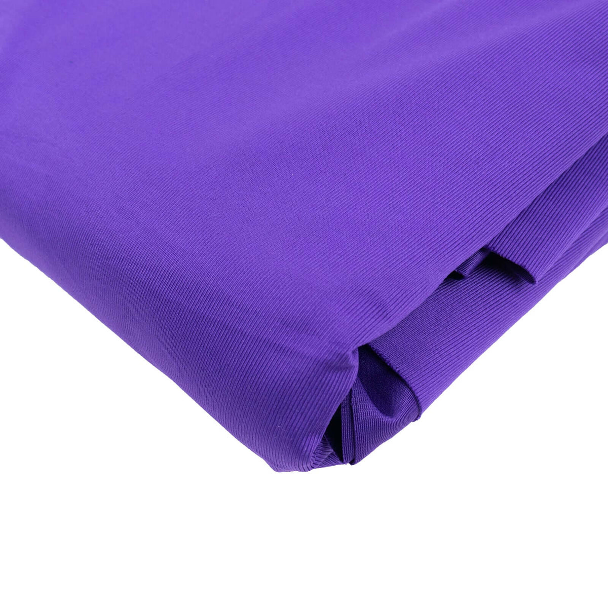 Purple Scuba Polyester Fabric Roll, Wrinkle Free DIY Craft Fabric Bolt- 60"x10 Yards