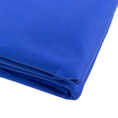Royal Blue Scuba Polyester Fabric Roll, Wrinkle Free DIY Craft Fabric Bolt- 60"x10 Yards
