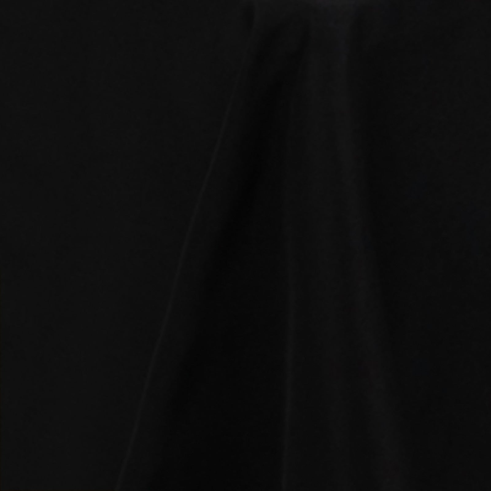 Fire Retardant Premium Polyester 120" Round Tablecloth Black - High-Performance Seamless Table Cover