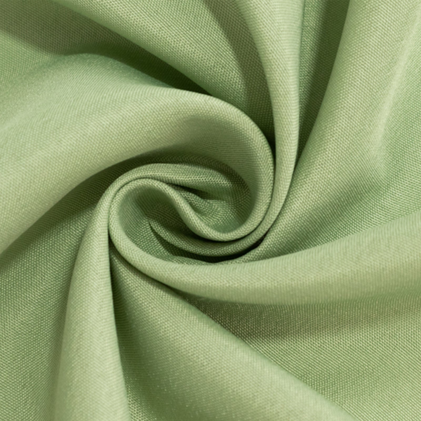 Fitted Polyester 72"x30" Rectangle Tablecloth Sage Green - Durable and Easy to Maintain Table Cover