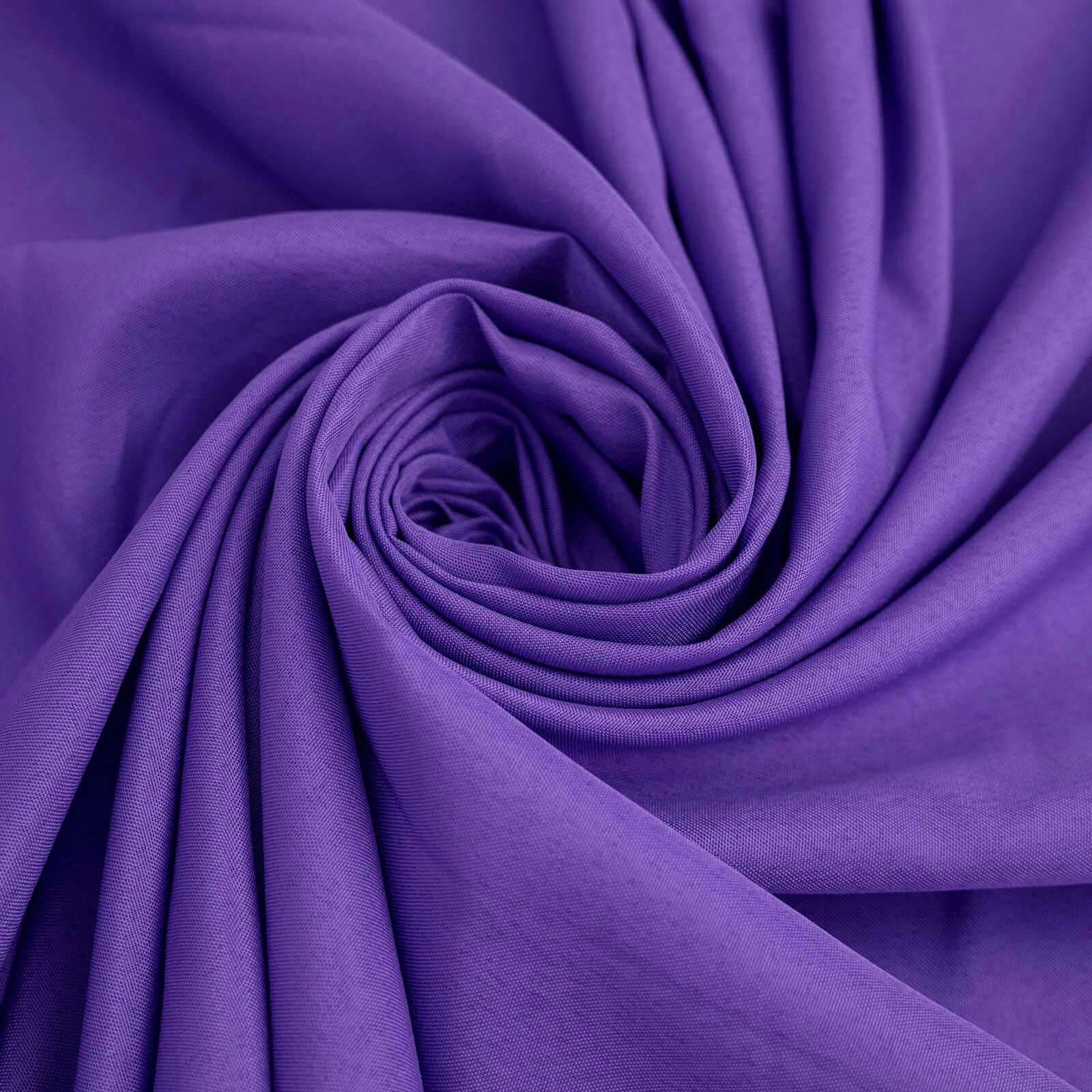 Polyester 90"x156" Rectangle Tablecloth Purple - Seamless Wrinkle-Resistant Table Cover
