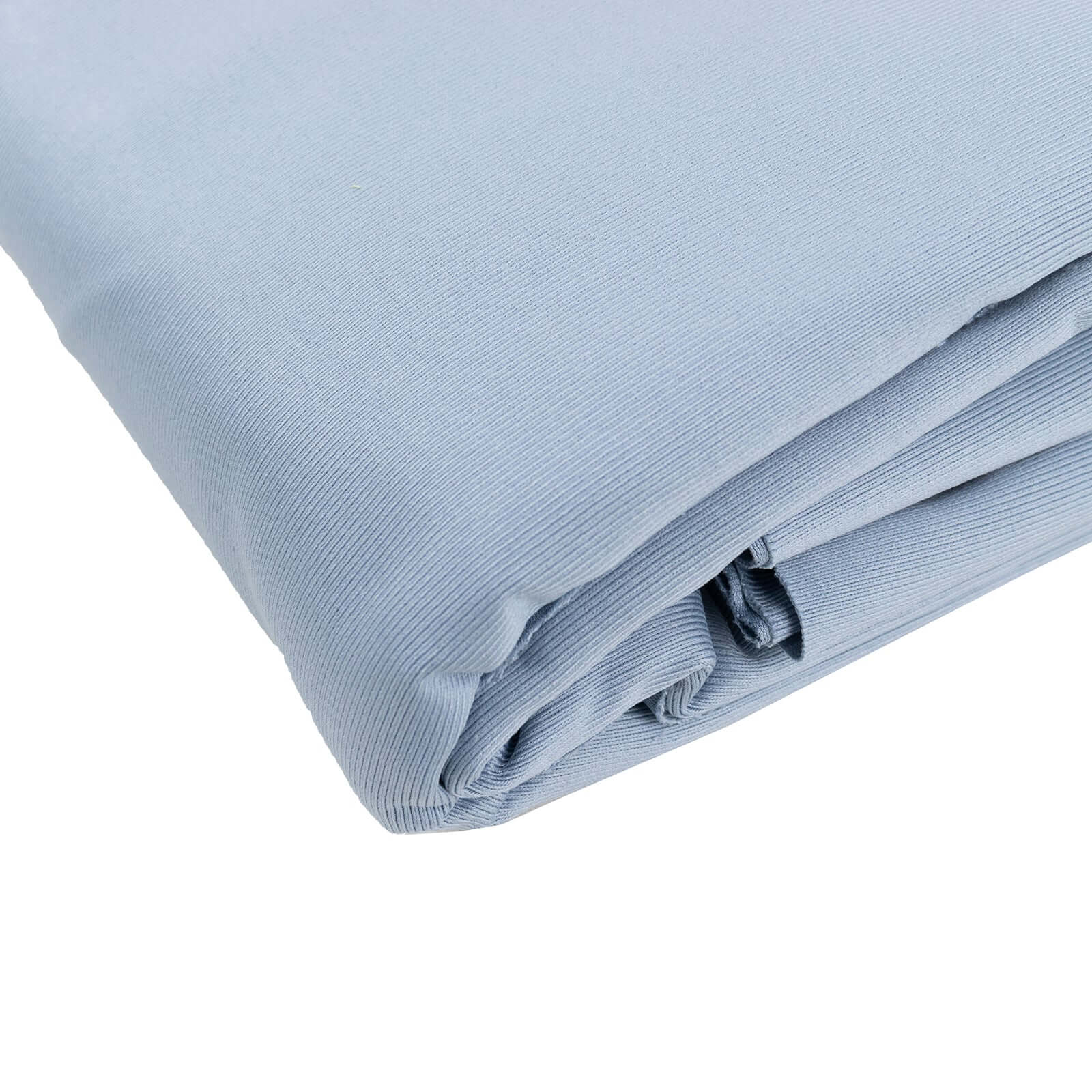 Dusty Blue Scuba Polyester Fabric Roll, Wrinkle Free DIY Craft Fabric Bolt- 60"x10 Yards