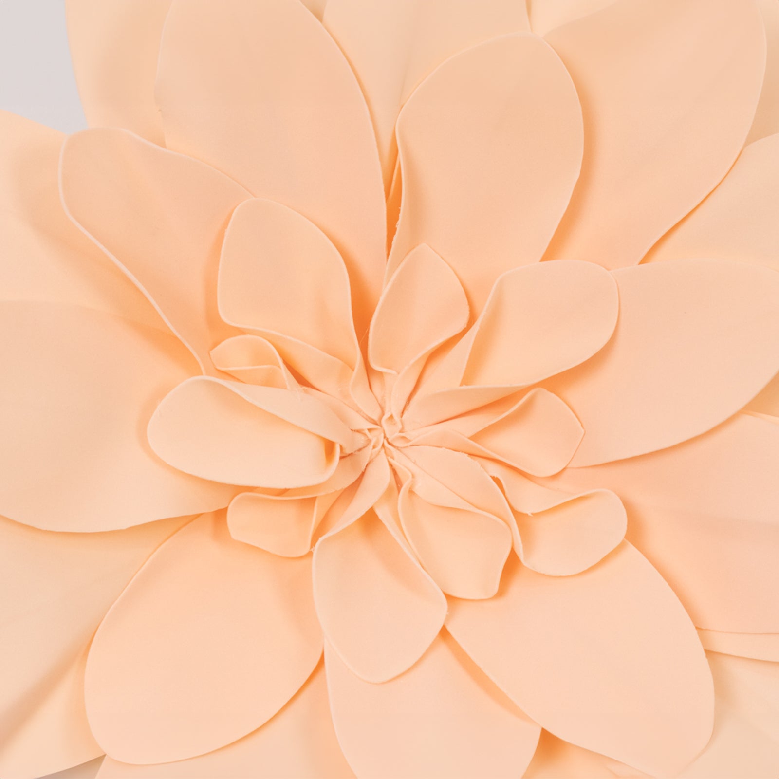 2 Pack 24" Blush Real-Like Soft Foam Craft Daisy Flower Heads