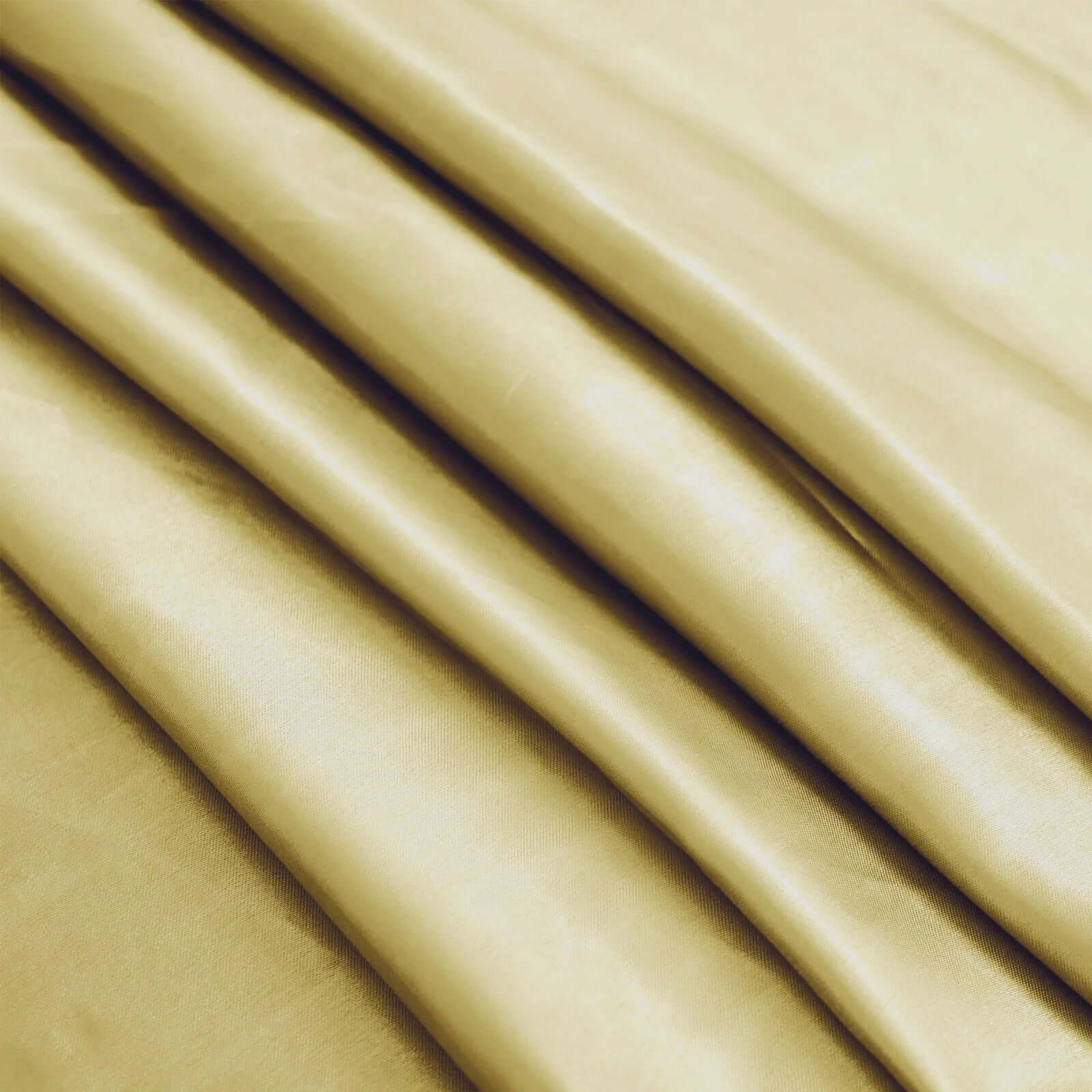 Satin 120" Round Tablecloth Champagne - Stylish Seamless Table Cover