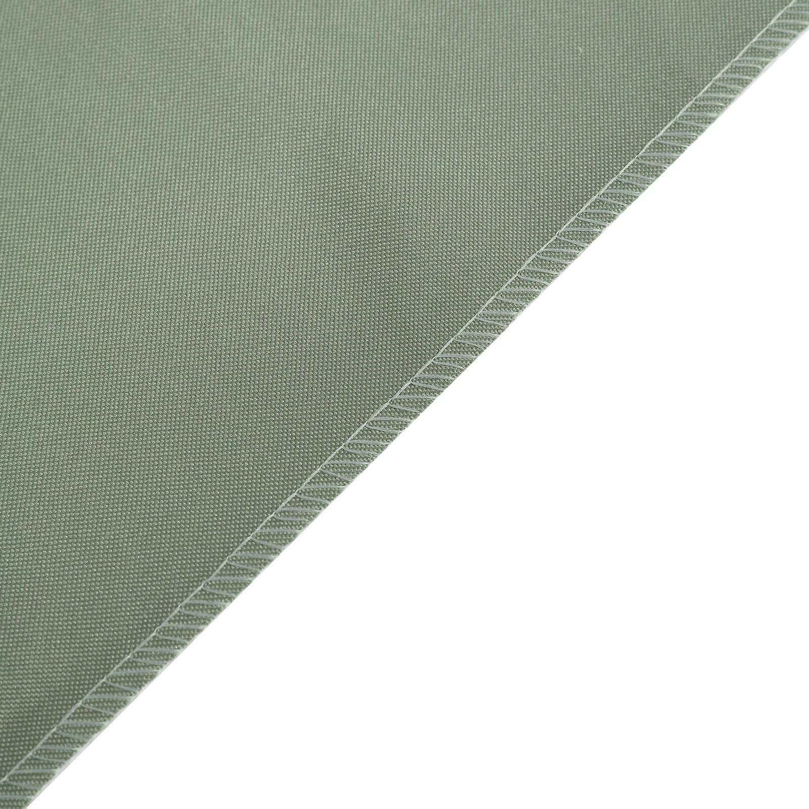 5 Pack Polyester Chair Sashes Dusty Sage Green 6"x108"