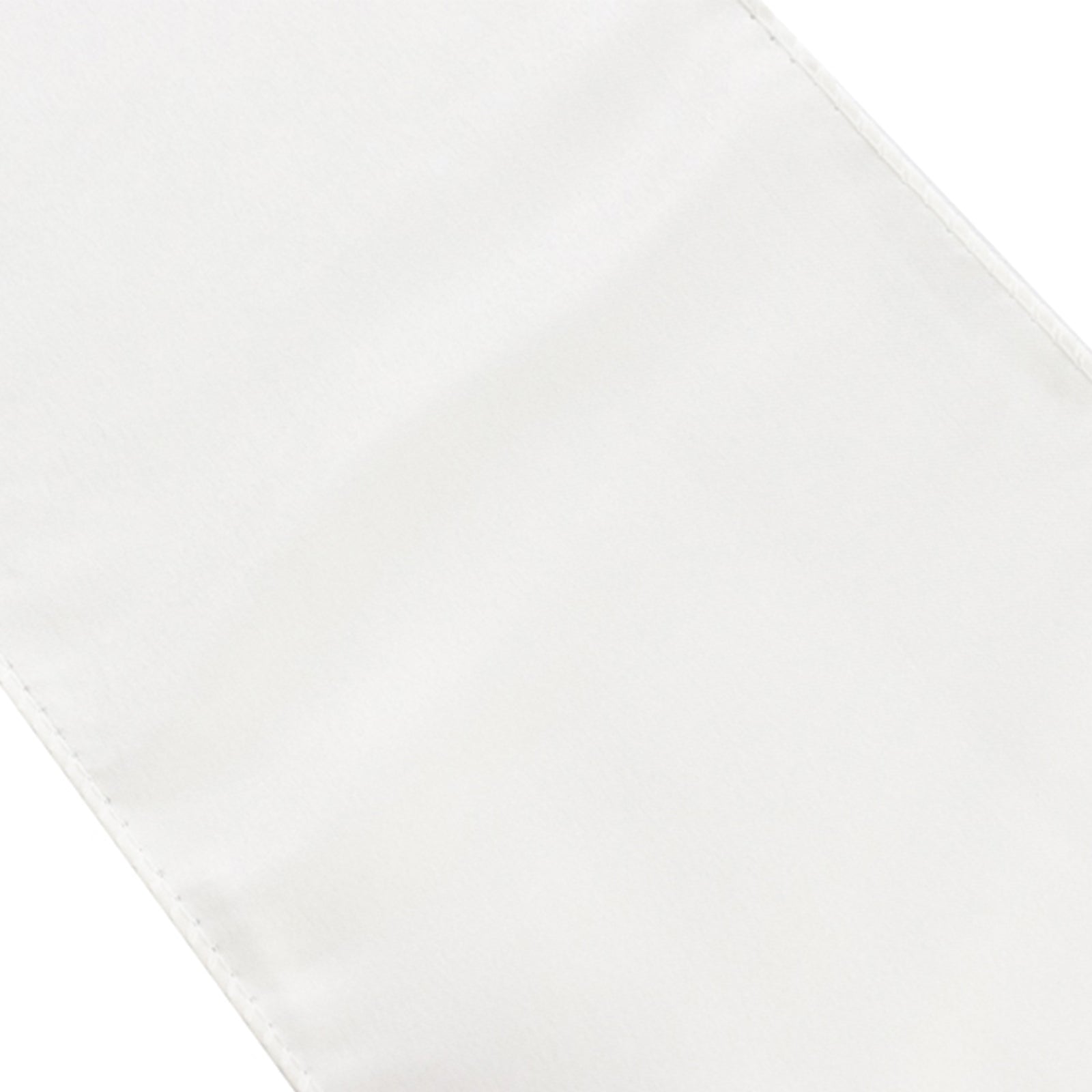 5 Pack Lamour Satin 6"x106" Chair Sashes Ivory - Stylish Reusable Decorative Bows