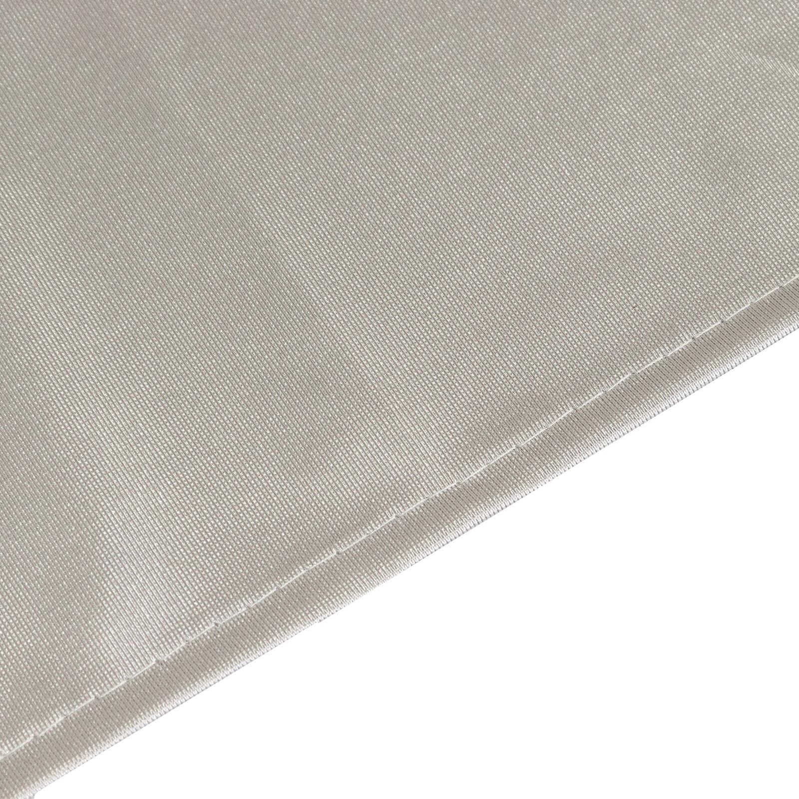Scuba Square 70"x70" Tablecloth Shimmer Silver - Wrinkle Free & Stain Resistant Table Cover