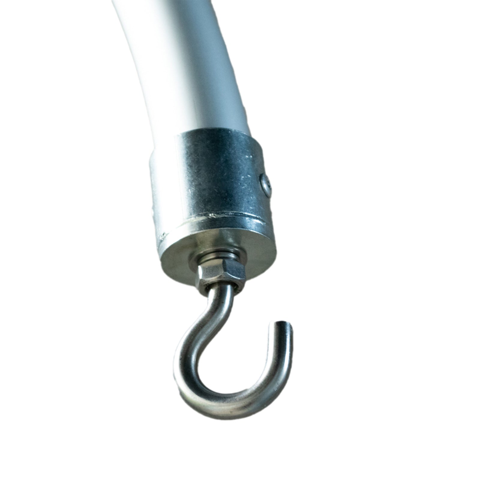 3ftx10ft Curved Aluminum Chandelier Hanger and Coupler with Heavy Steel Base Plate