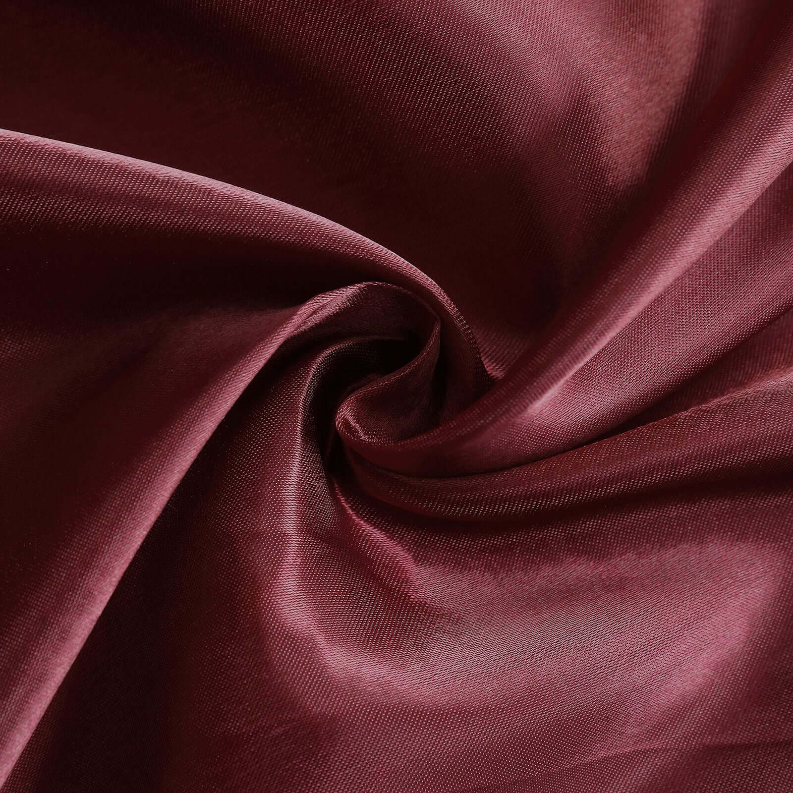 8ftx10ft Burgundy Satin Event Curtain Drapes, Backdrop Event Panel