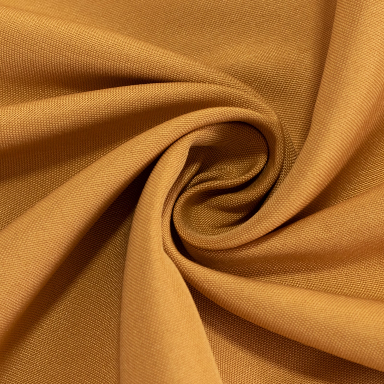 Premium Polyester 90" Round Tablecloth Gold - Stain and Wrinkle-Resistant 220GSM Table Cover for Weddings & Event Decor
