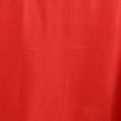 Polyester 90"x156" Rectangle Tablecloth Red - Seamless Wrinkle-Resistant Table Cover