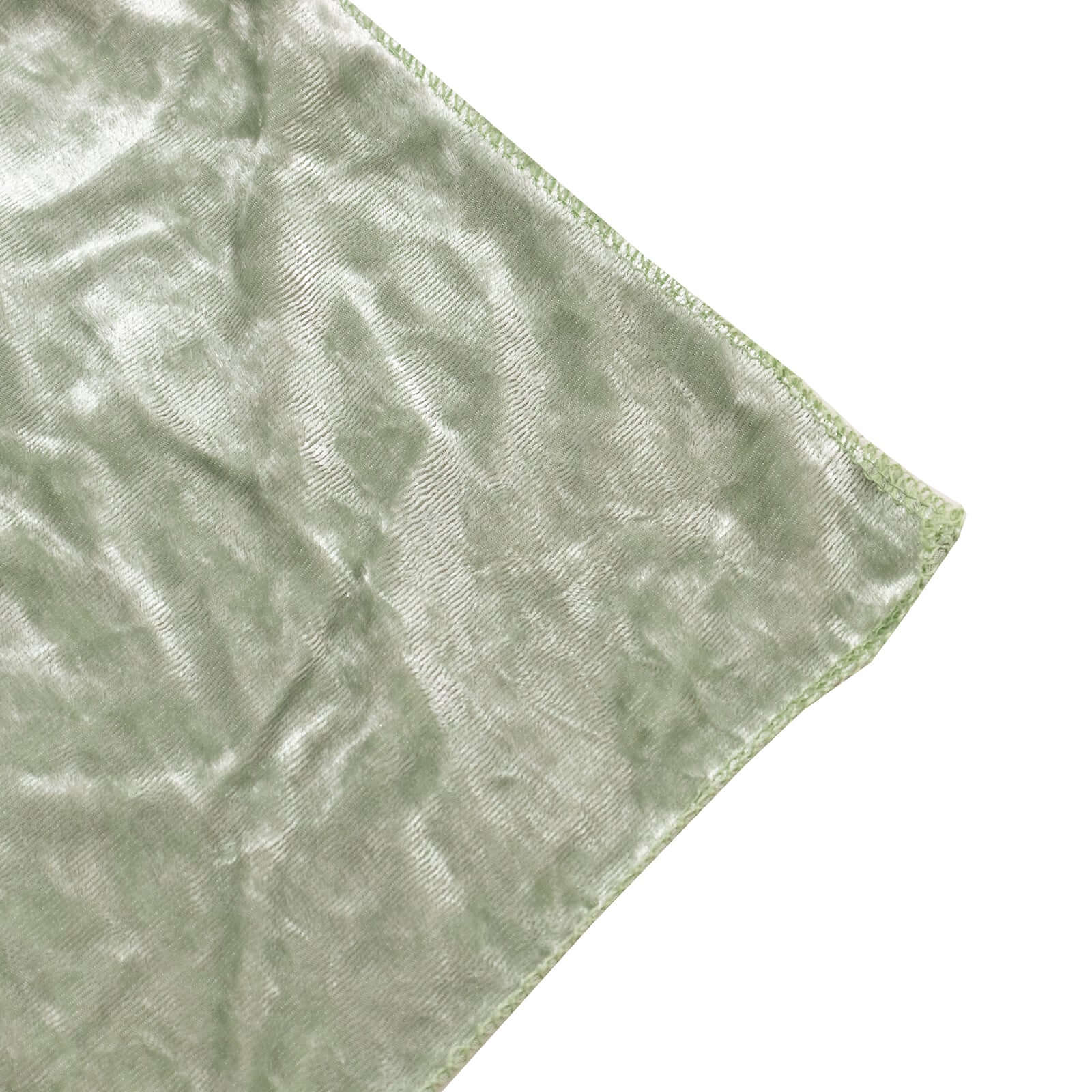 Sage Green Crushed Velvet Backdrop Curtain – 5ft x 12ft Event Drape with Rod Pocket, Privacy Panel for Photo Booths & Events