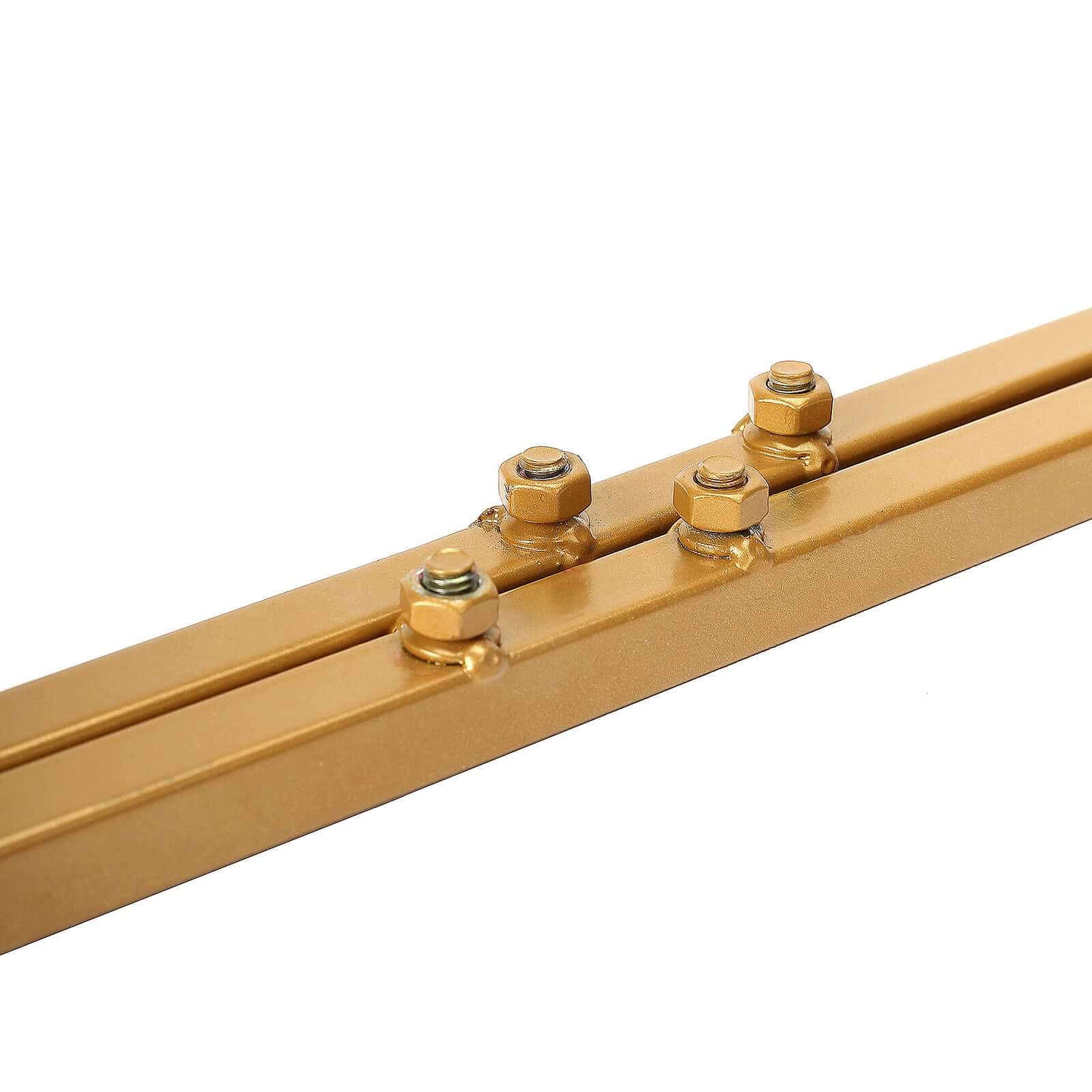 20" Gold Round Arch Wedding Centerpiece, Metal Hoop Wreath Tabletop Decor