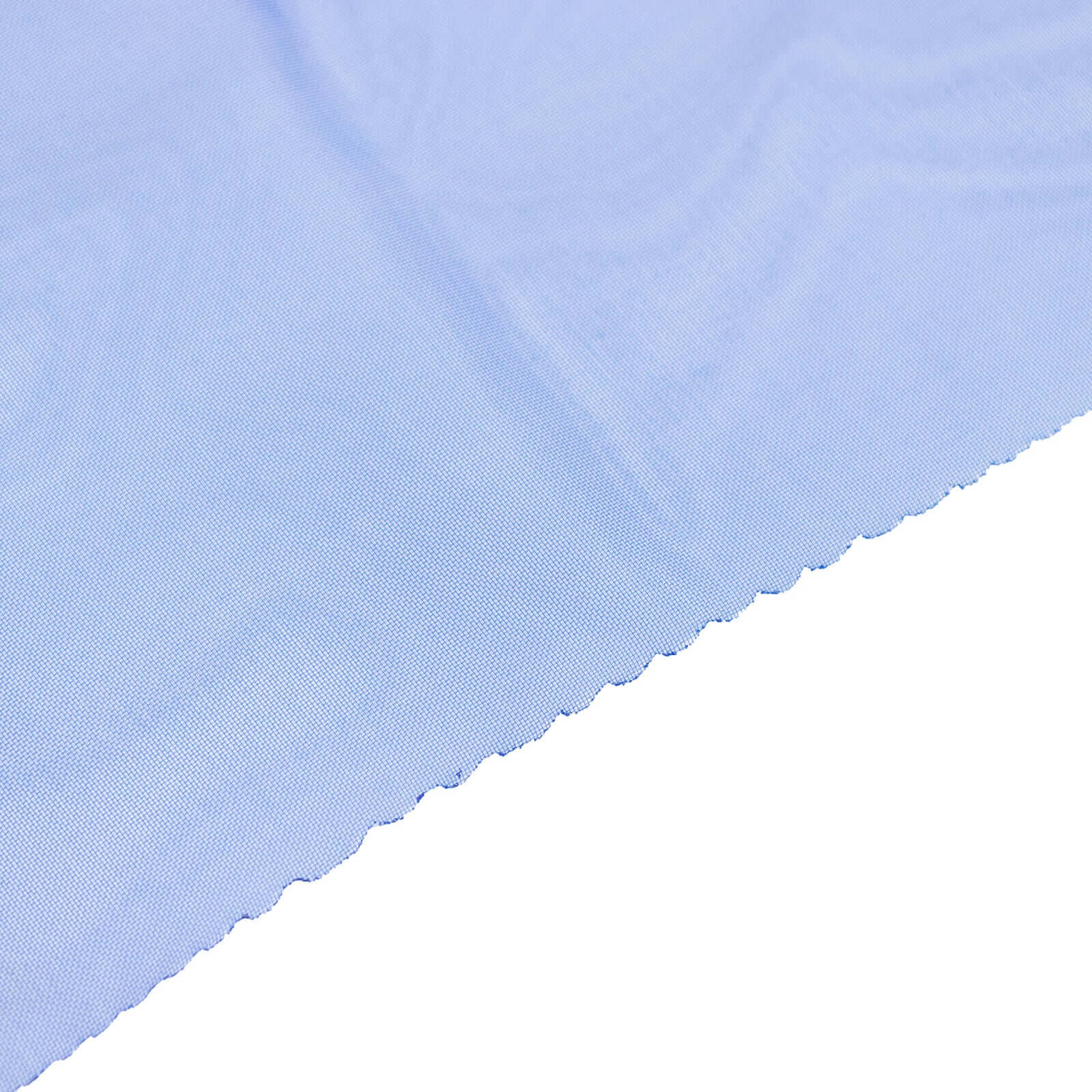 5ftx32ft Royal Blue Chiffon Curtain Panel, Durable Flame Resistant Backdrop Ceiling Drapery With Rod Pocket