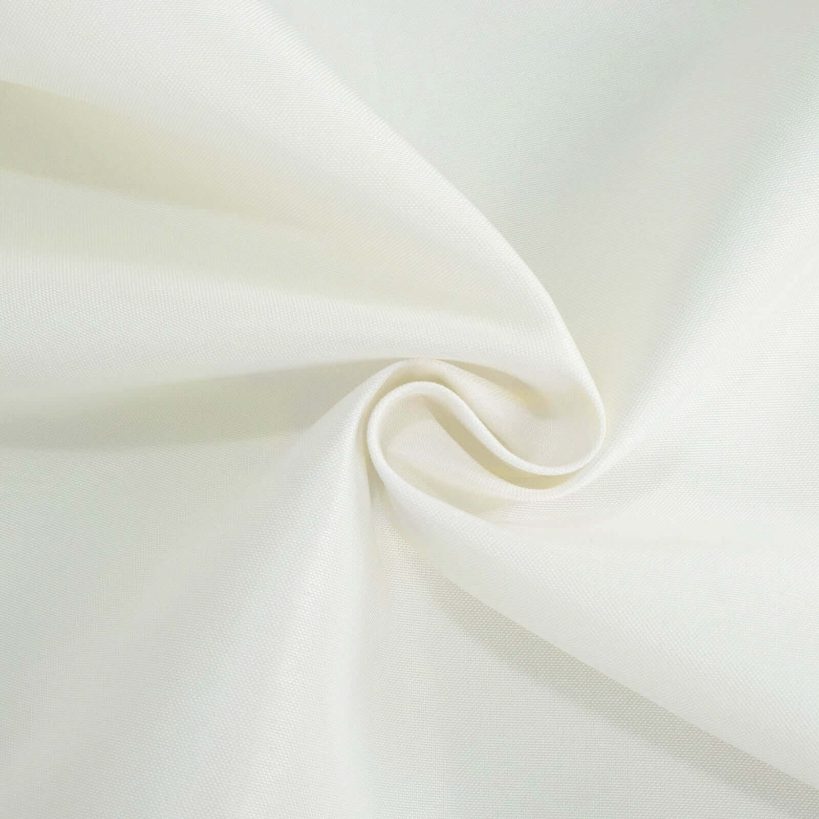 Premium Polyester 90" Round Tablecloth Ivory - Stain and Wrinkle-Resistant Design with 220GSM Thickness Table Cover