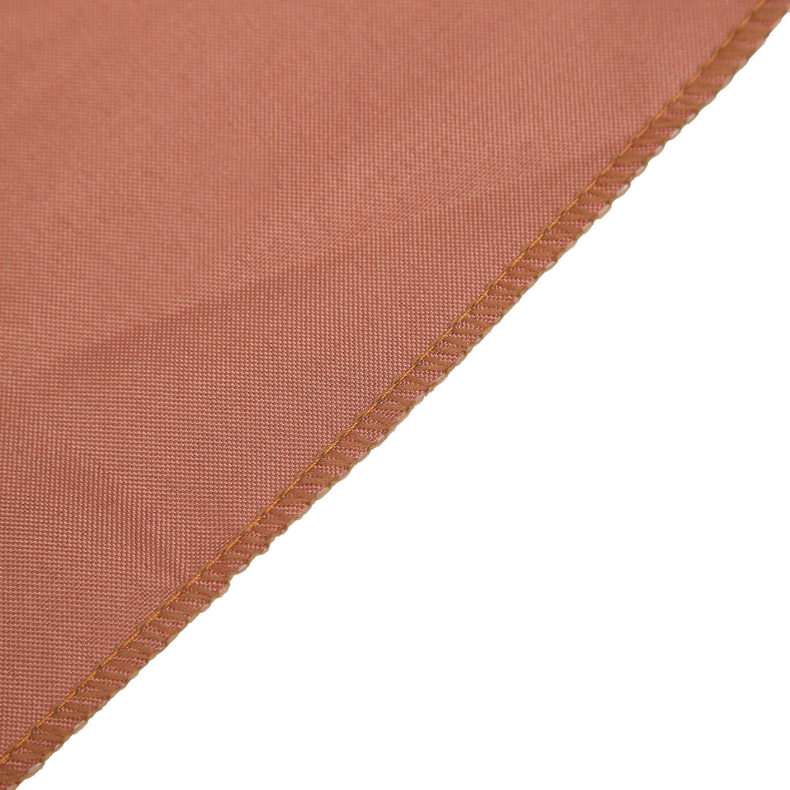 Polyester Slip On Folding Chair Covers Terracotta (Rust) - Stain-Resistant Reusable Durable Fabric