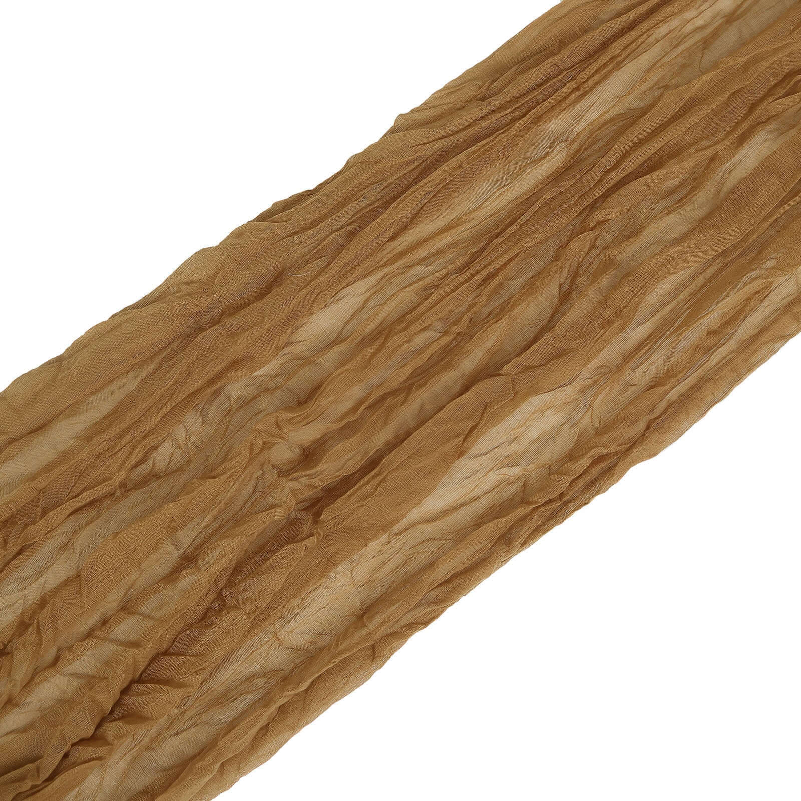 20ft Taupe Gauze Cheesecloth Fabric Wedding Arch Drapery, Window Scarf Valance, Boho Decor Arbor Curtain Panel