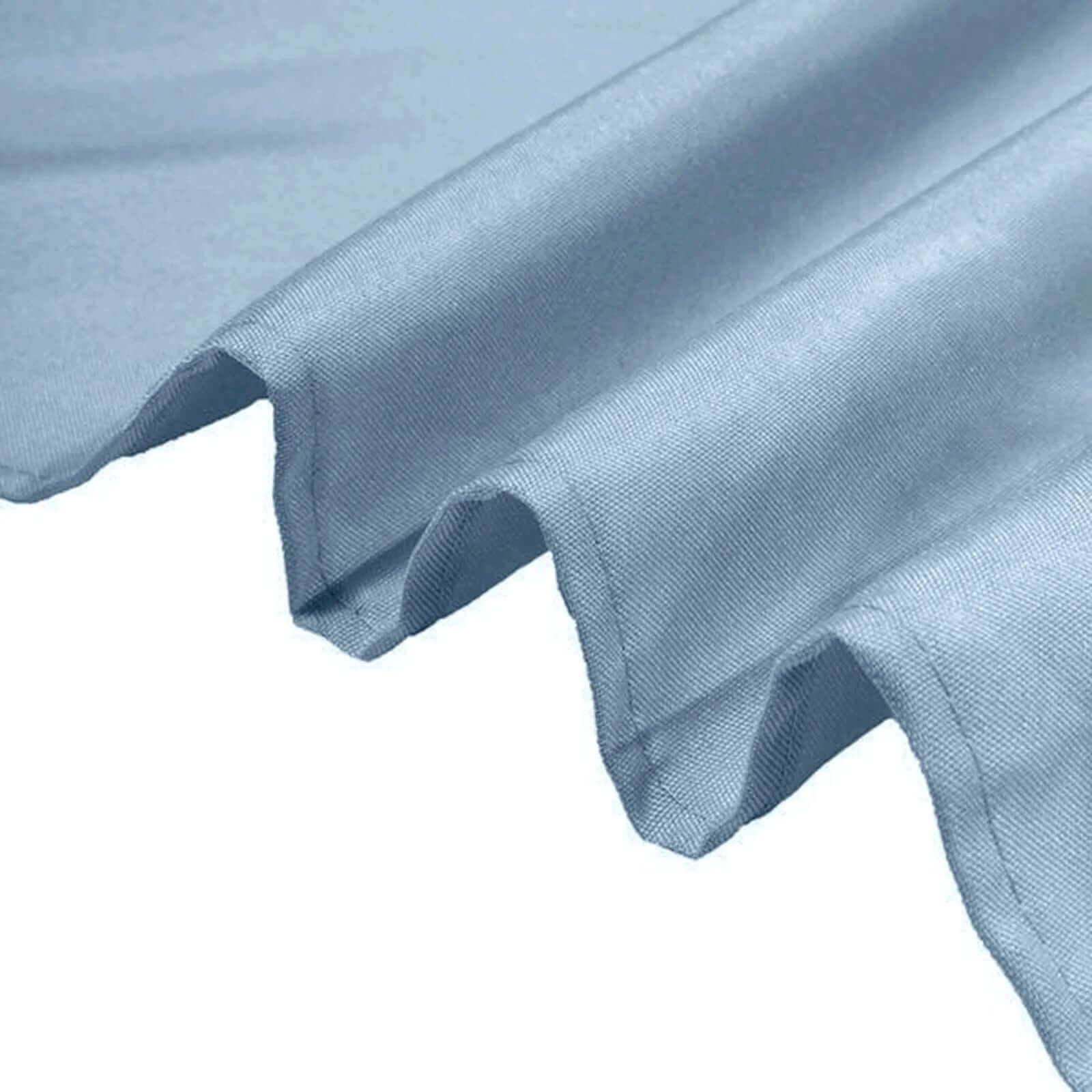 Polyester 72"x120" Rectangle Tablecloth Dusty Blue - Durable and Stylish Table Cover
