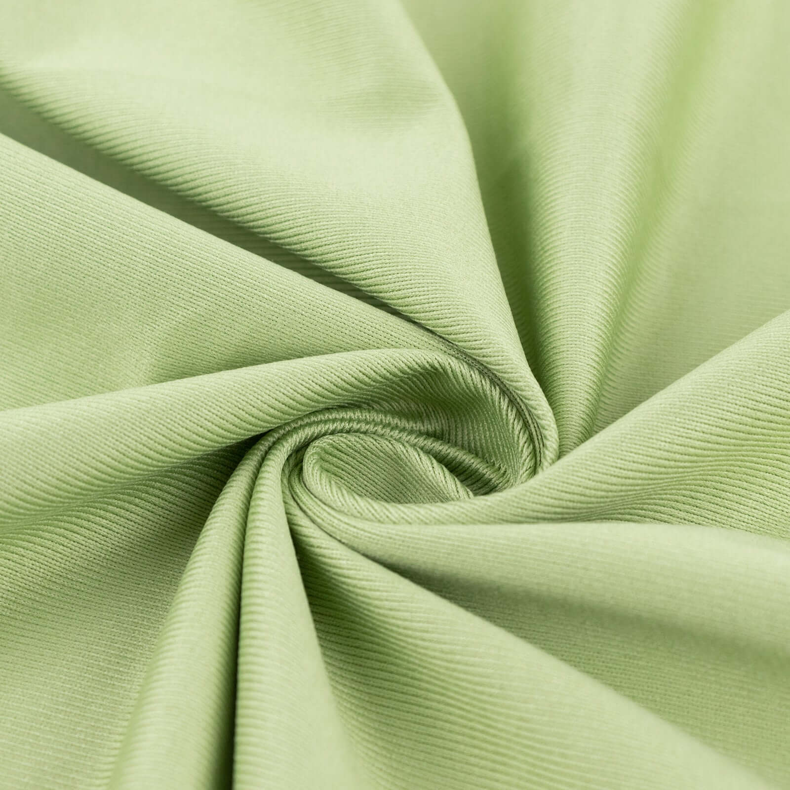 Sage Green Scuba Polyester Fabric Roll, Wrinkle Free DIY Craft Fabric Bolt- 60"x10 Yards