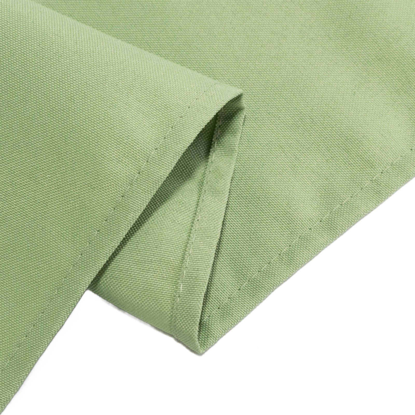 Premium Polyester 60"x102" Rectangle Tablecloth Sage Green - Durable 220GSM Wrinkle-Resistant Table Cover