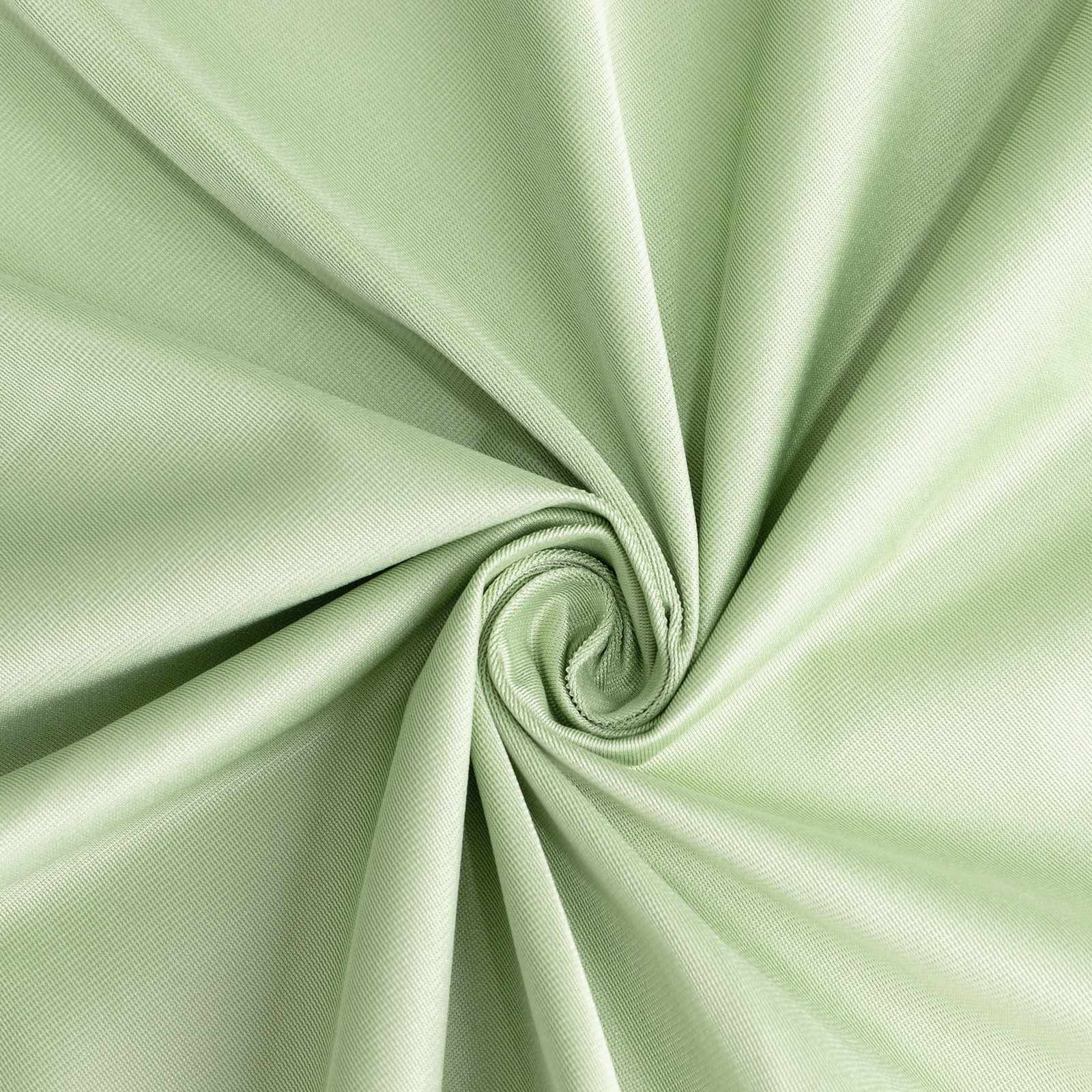 5 Pack Scuba 20"x20" Napkins Sage Green - Durable & Reusable Dinner Napkins