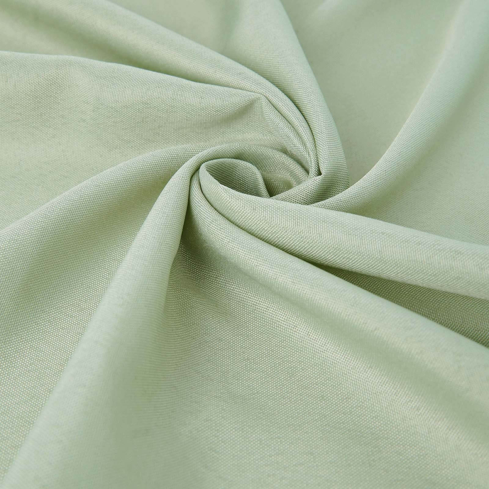 Polyester Square 54"x54" Tablecloth Sage Green - Wrinkle-Resistant & Durable Table Cover