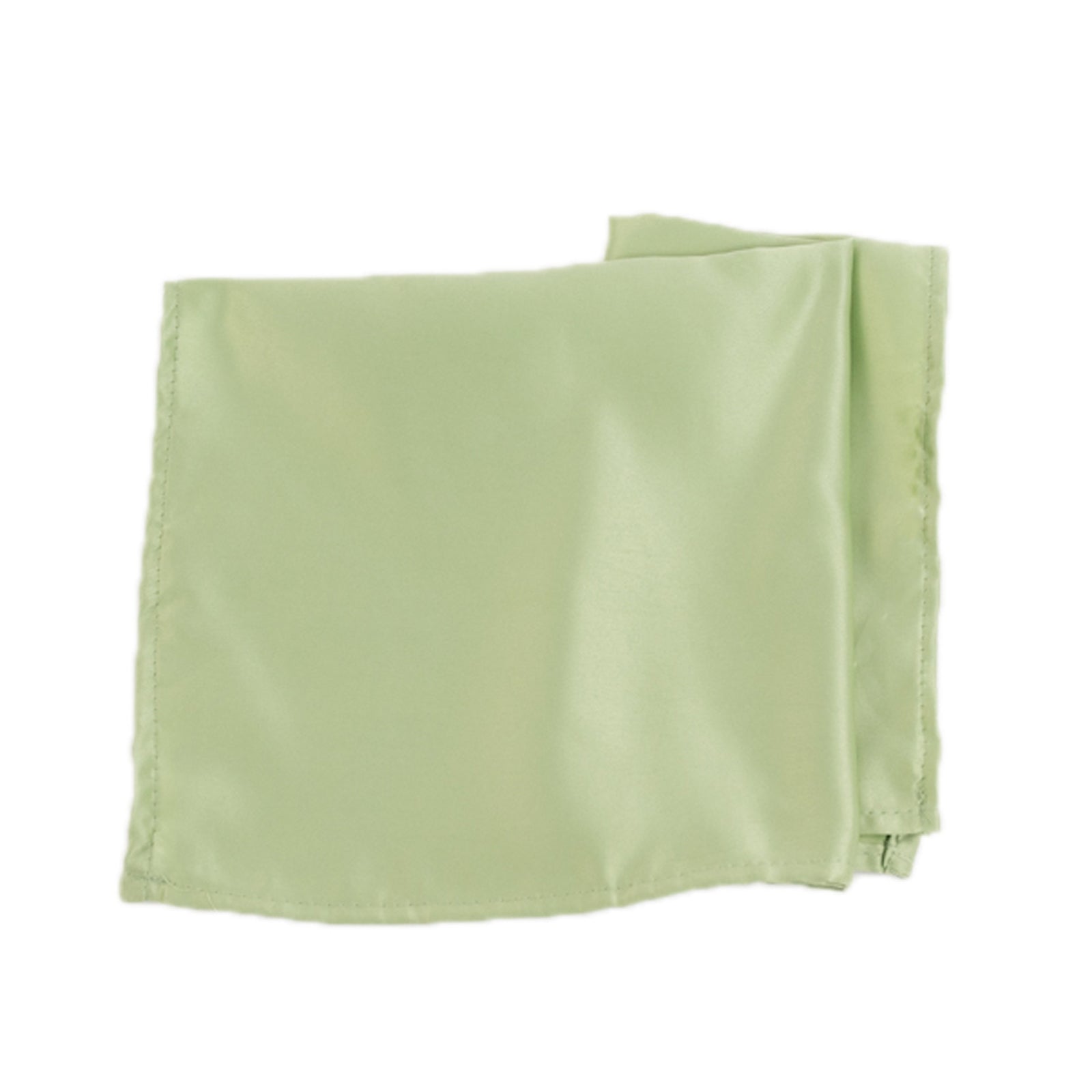 5 Pack Lamour Satin 20"x20" Napkins Sage Green - Soft Matte Finish Dinner Napkins
