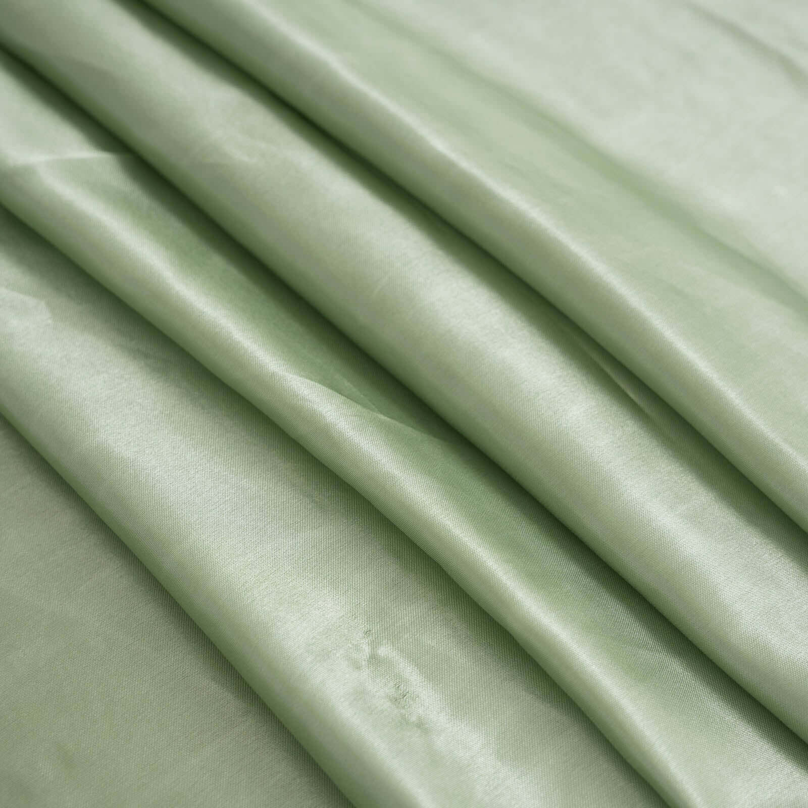 Satin 108" Round Tablecloth Sage Green - Smooth and Lustrous Table Cover