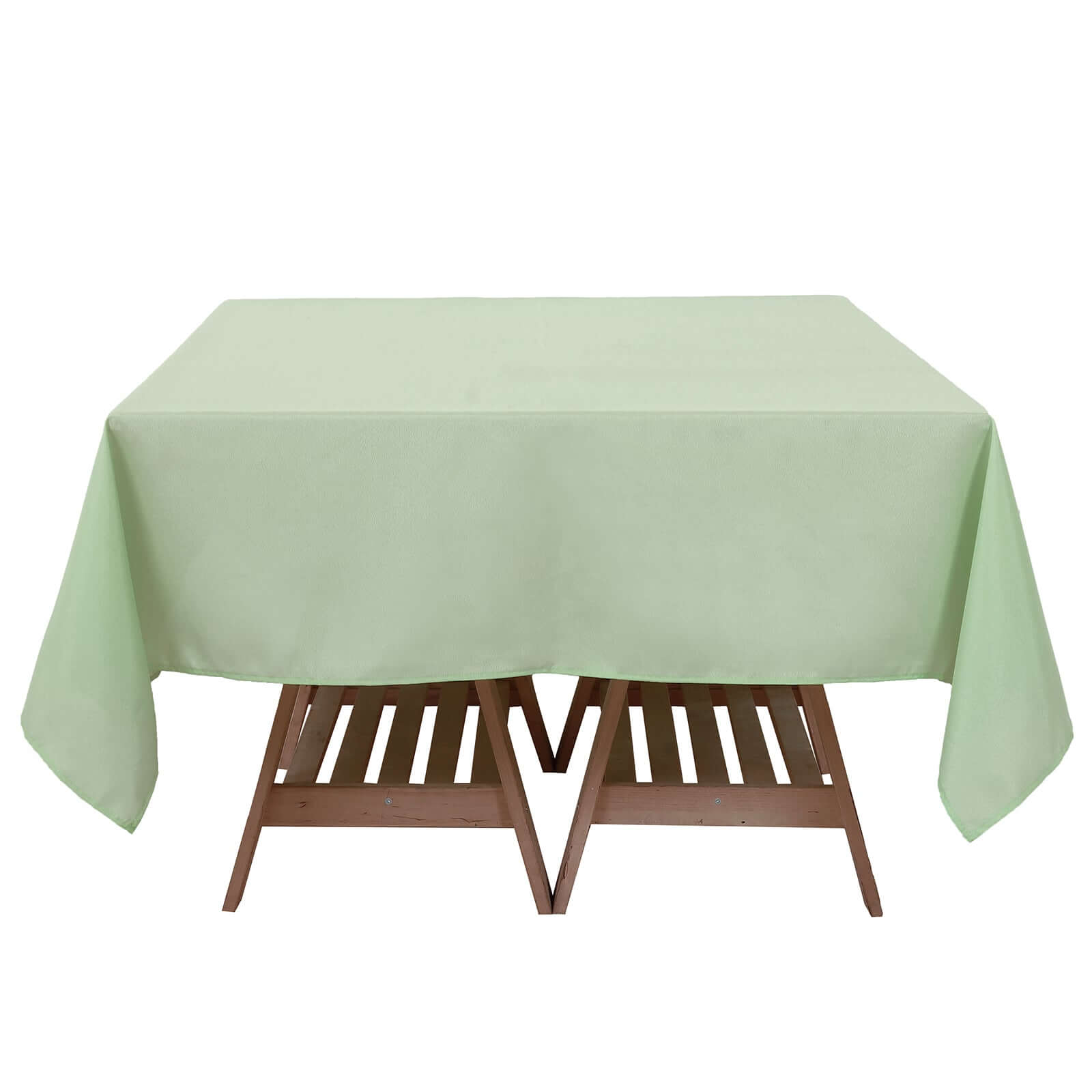 Polyester Square 70"x70" Tablecloth Sage Green - Wrinkle-Resistant & Durable Table Cover