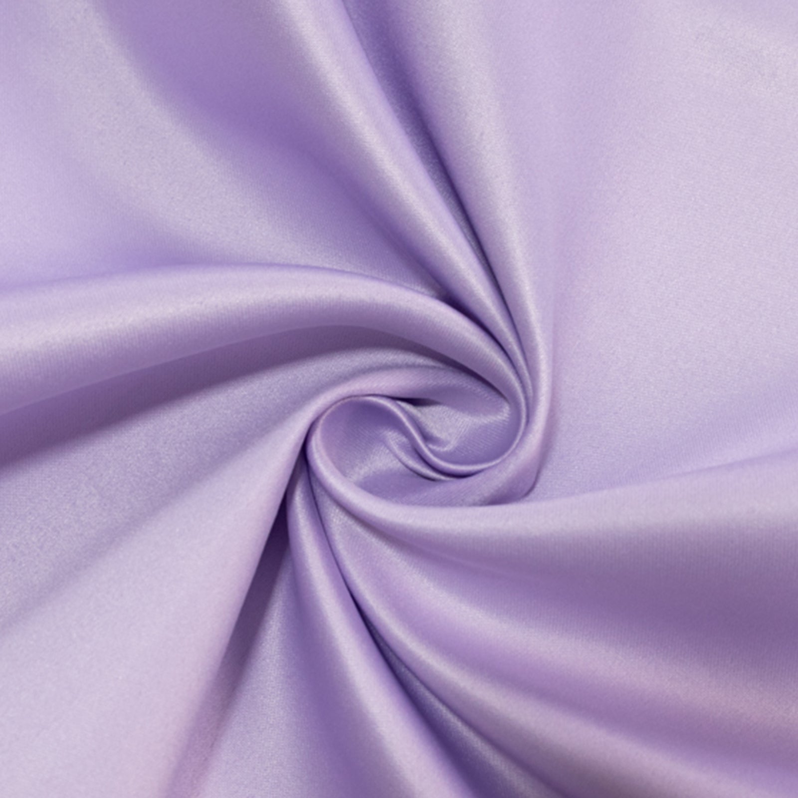 Lamour Satin 60"x102" Rectangle Tablecloth Lavender Lilac - Durable & Silky Soft Feel Table Cover