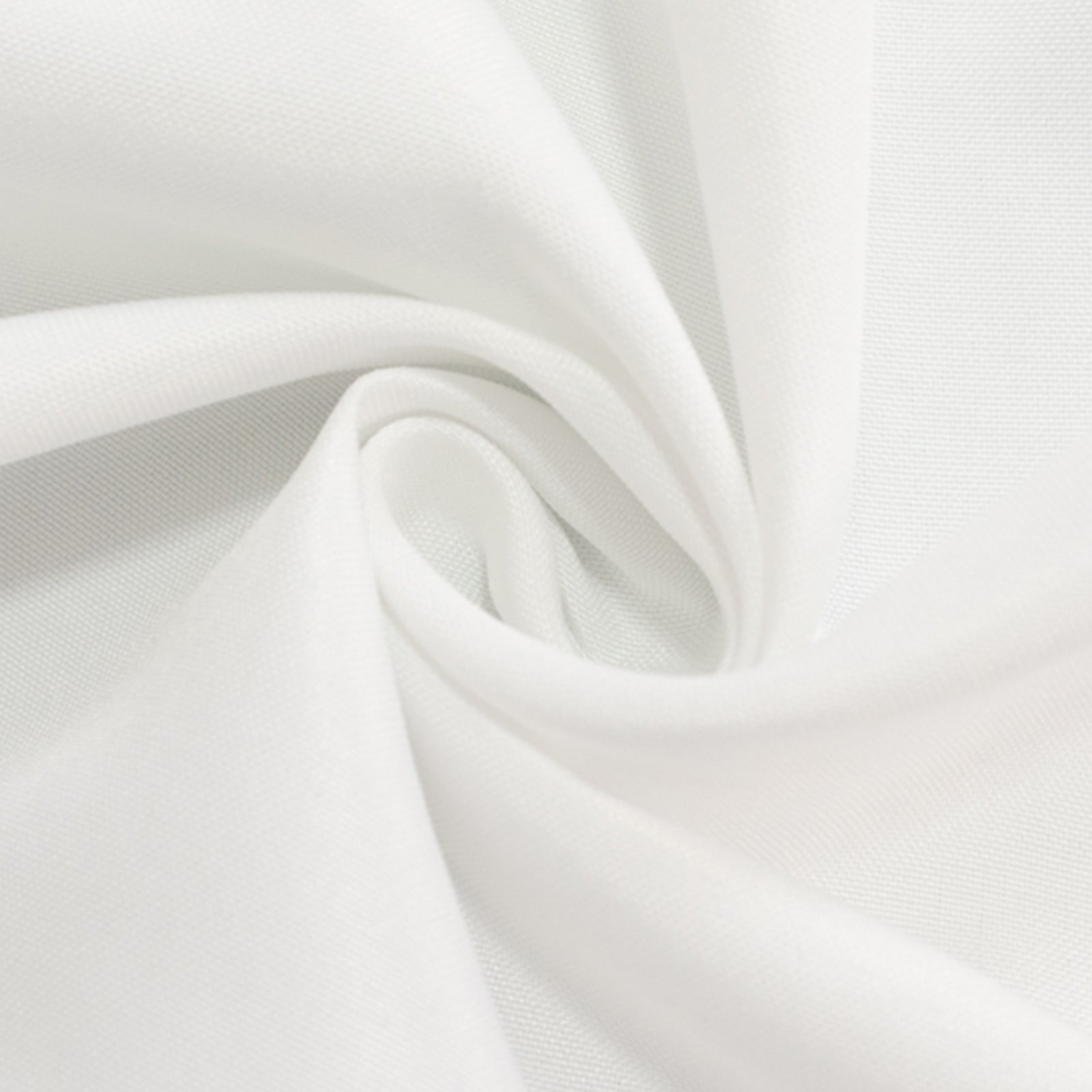 Premium Polyester 6ft Rectangle Tablecloth White Durable Fitted 220GSM Table Cover for Trade Shows & Events