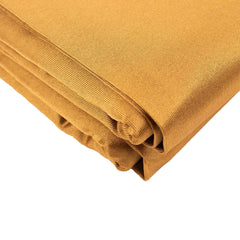 Shimmer Gold Scuba Polyester Fabric Roll, Wrinkle Free DIY Craft Fabric Bolt- 60"x10 Yards