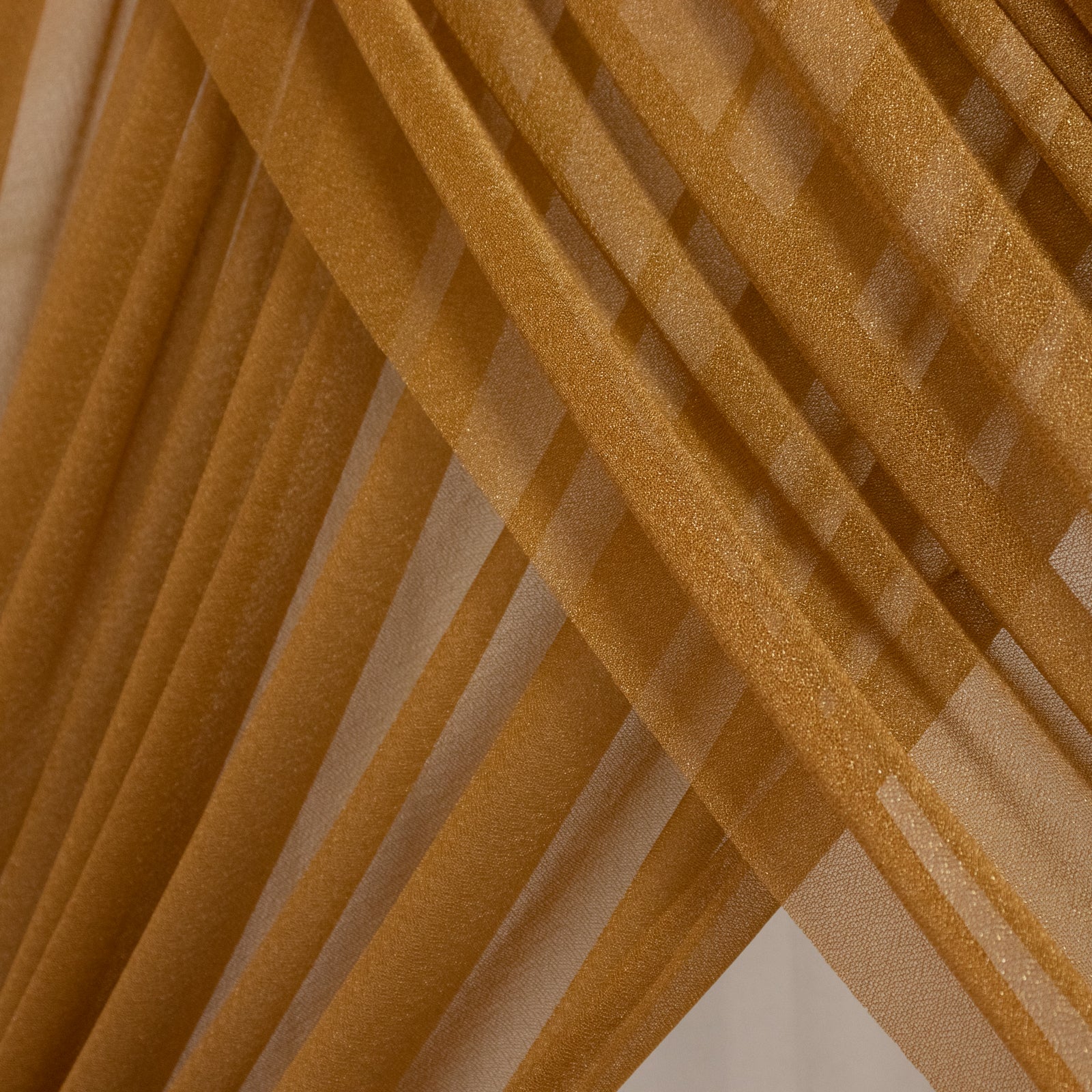 Gold Sheer Backdrop Drape – 5ft x 14ft Wedding Arch & Ceiling Decor Panel, Wrinkle Free with Soft Shimmer