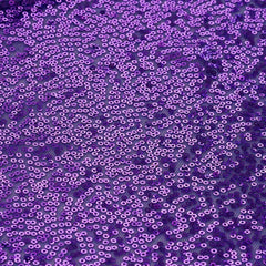 54"x4 Yards Purple Sequin Fabric Bolt, Sparkly DIY Craft Fabric Roll