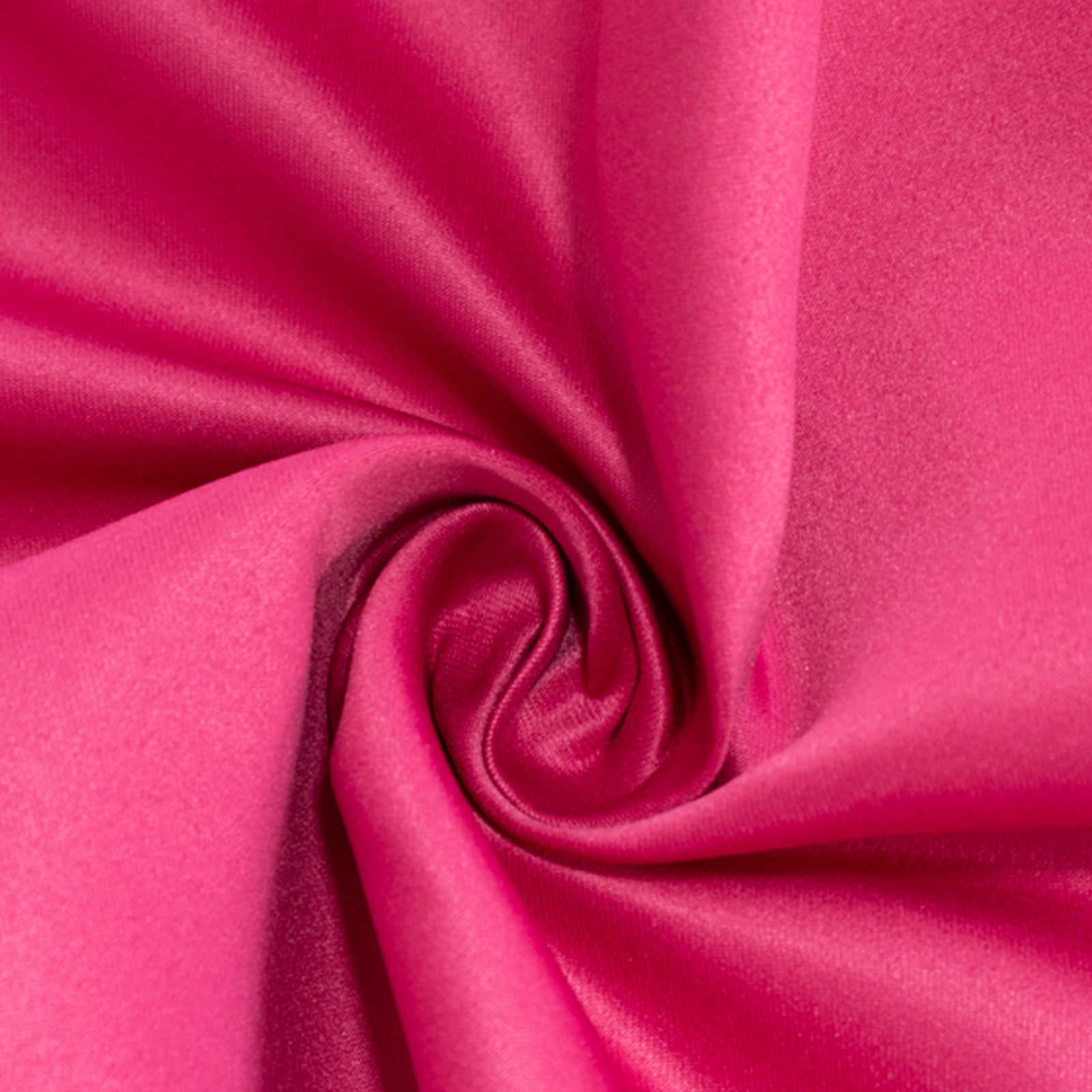 Lamour Satin 54"x54" Table Overlay Square Tablecloth Fuchsia - Durable & Silk-Like Table Cover