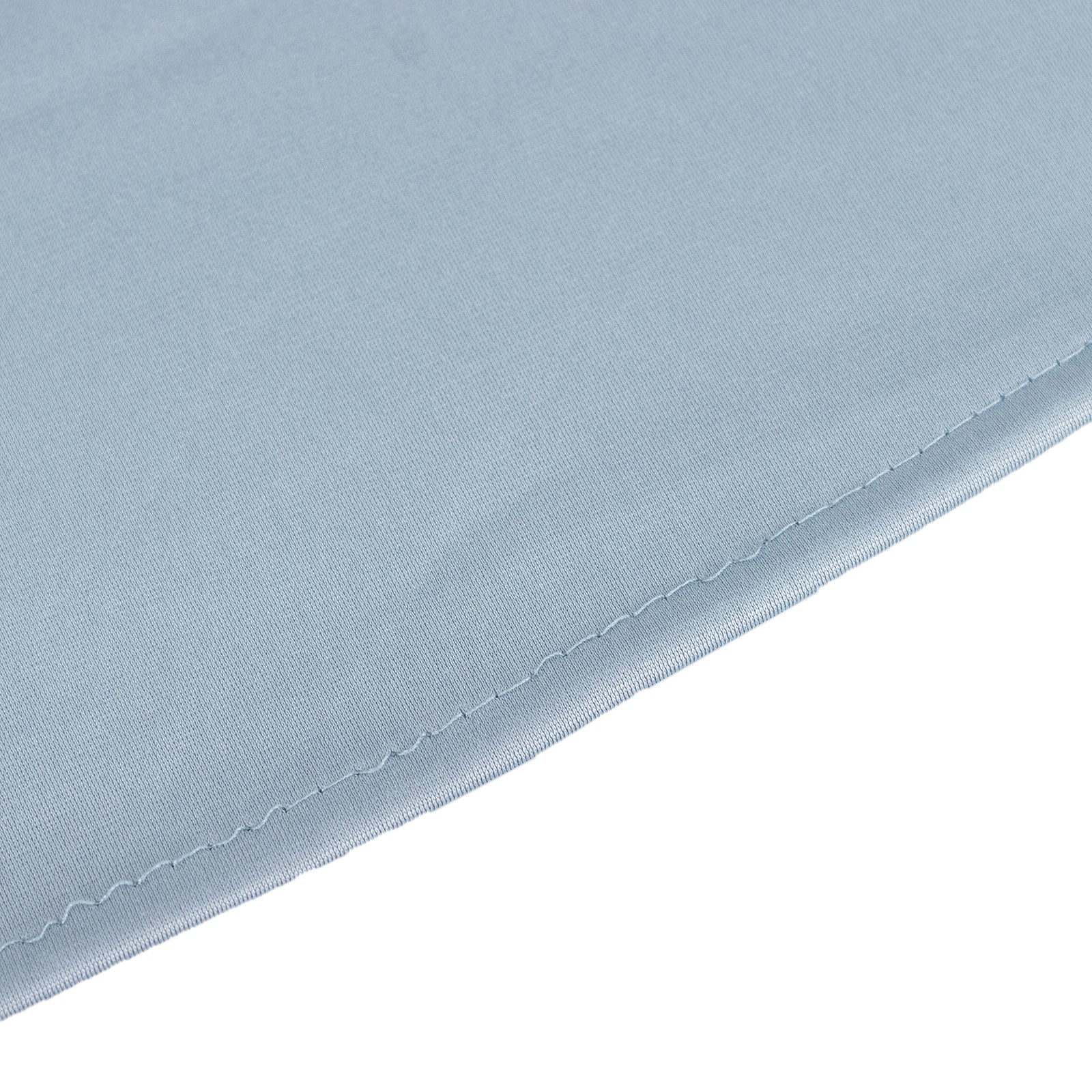 Scuba Round 108" Tablecloth Dusty Blue - Wrinkle Free & Stain Resistant Table Cover