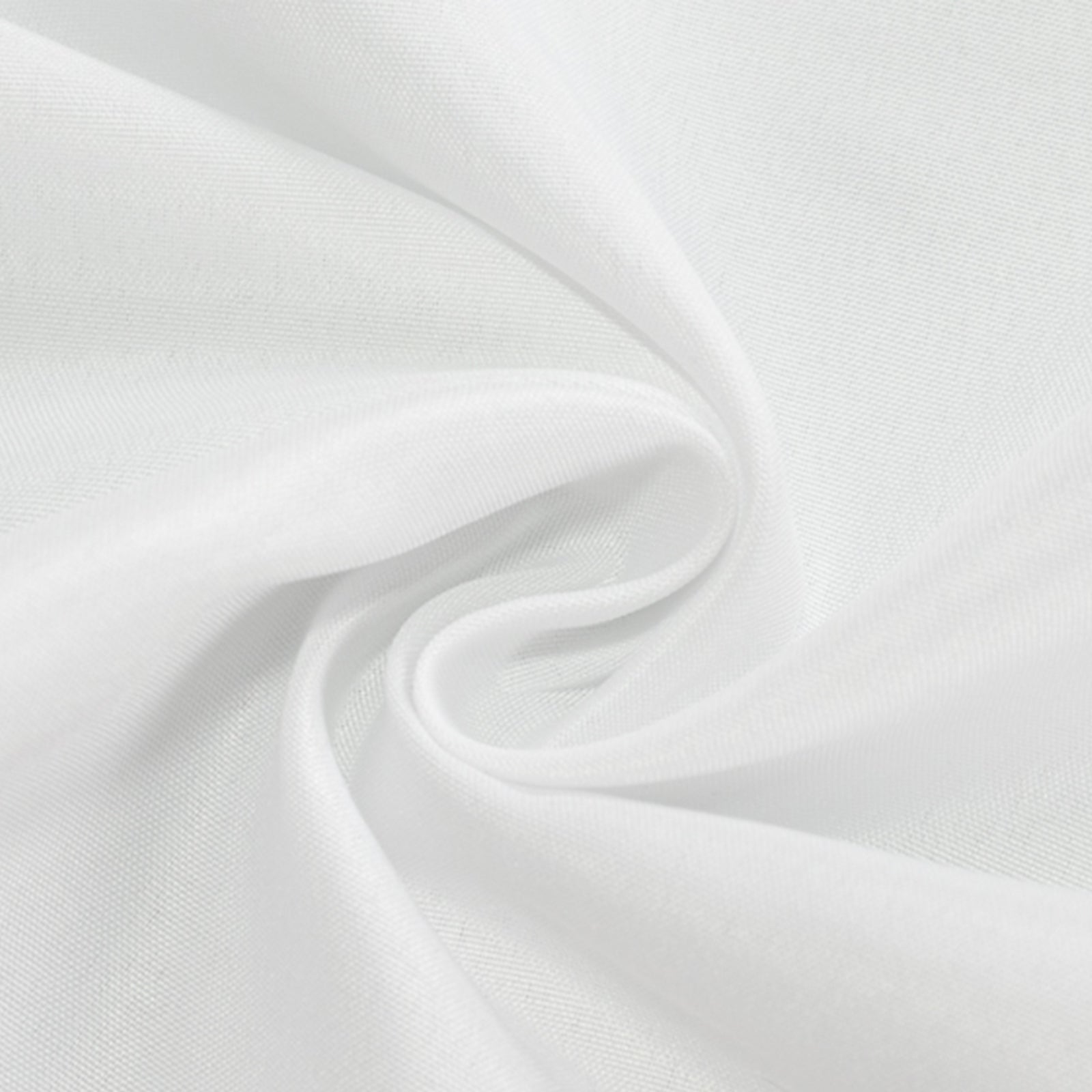 Fitted Polyester 72"x30" Rectangle Tablecloth White with Open Back Design - Easy to Maintain and Wrinkle-Resistant Table Cover for Trade Shows & Displays