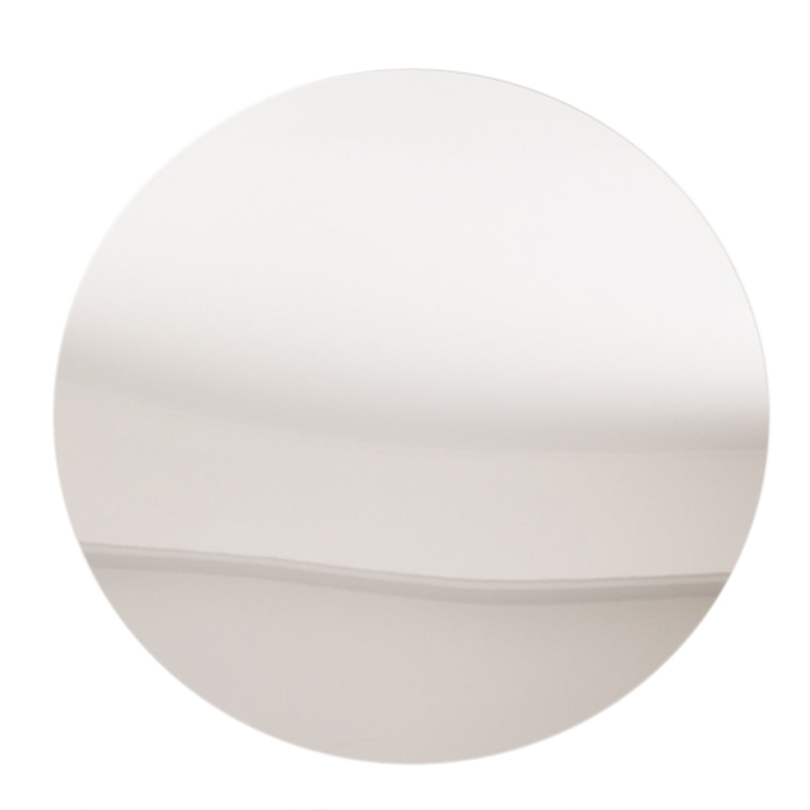 10-Pack Candle Plate Circle Acrylic Mirror Tray Silver Round - Event Centerpiece Decor 14"