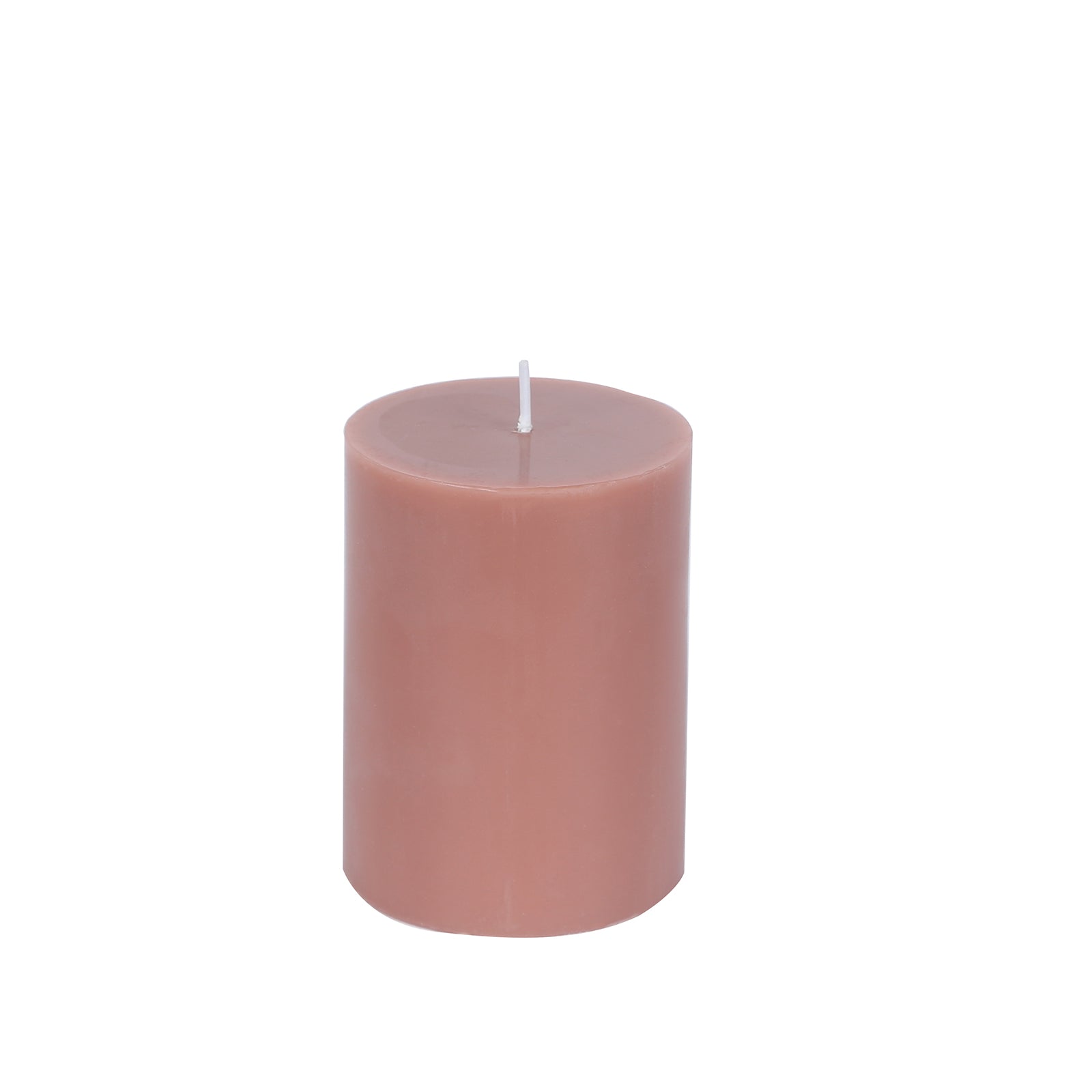 12-Pack 3"x4" Unscented Dripless Pillar Candles – Beige Long-Burning Wax Candles with Cotton Wicks for Home, Weddings & Event Decor