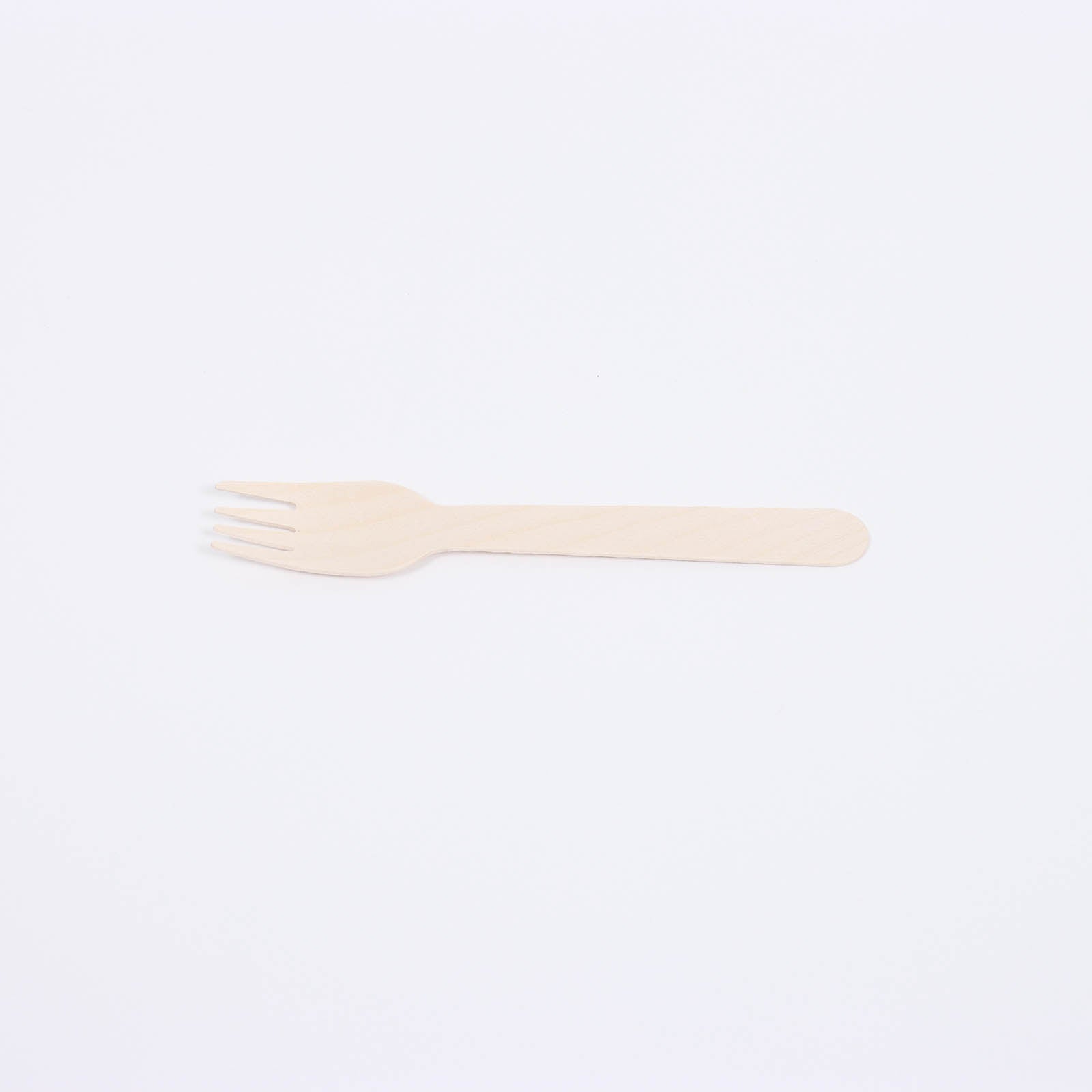 100-Pack Birchwood Forks Natural - Eco Friendly Biodegradable Wooden Utensils for Rustic Themes & Outdoor Parties 6"