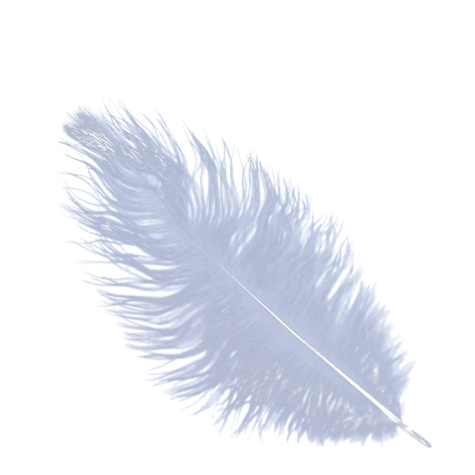 12 Pack 13"-15" Dusty Blue Natural Plume Real Ostrich Feathers, DIY Centerpiece Fillers