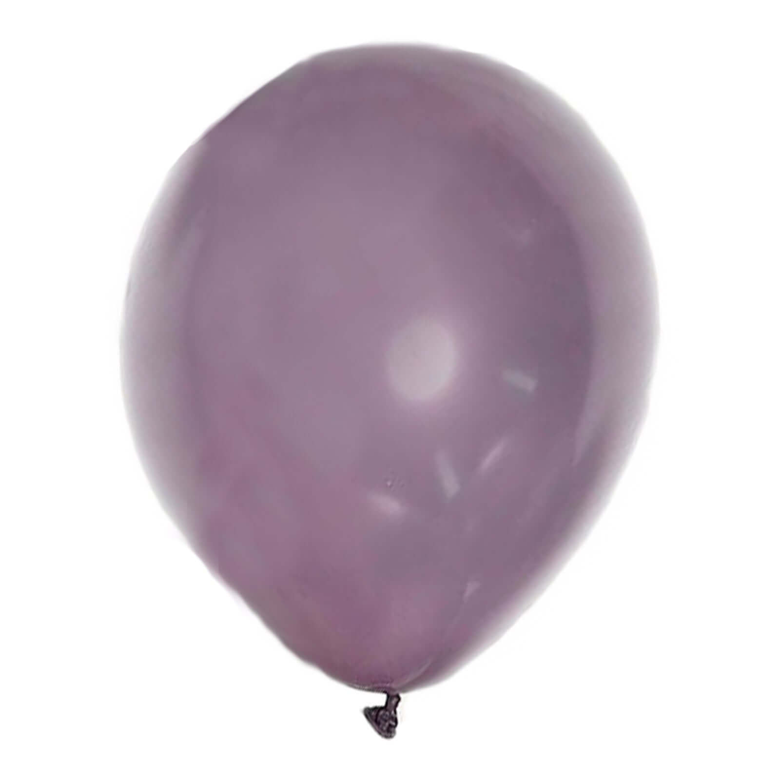 25 Pack 10" Matte Pastel Violet Amethyst Helium Air Latex Balloons