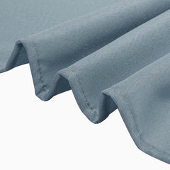 Polyester 54"x54" Table Overlay Square Tablecloth Dusty Blue - Wrinkle-Resistant & Durable Table Cover
