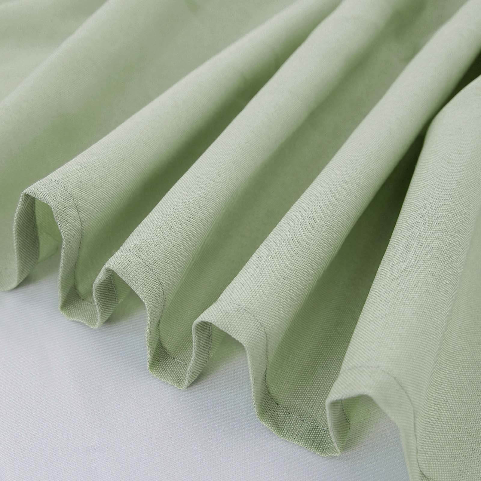 Polyester 54"x54" Table Overlay Square Tablecloth Sage Green - Wrinkle-Resistant & Durable Table Cover