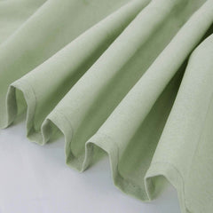 Polyester 54"x54" Table Overlay Square Tablecloth Sage Green - Wrinkle-Resistant & Durable Table Cover