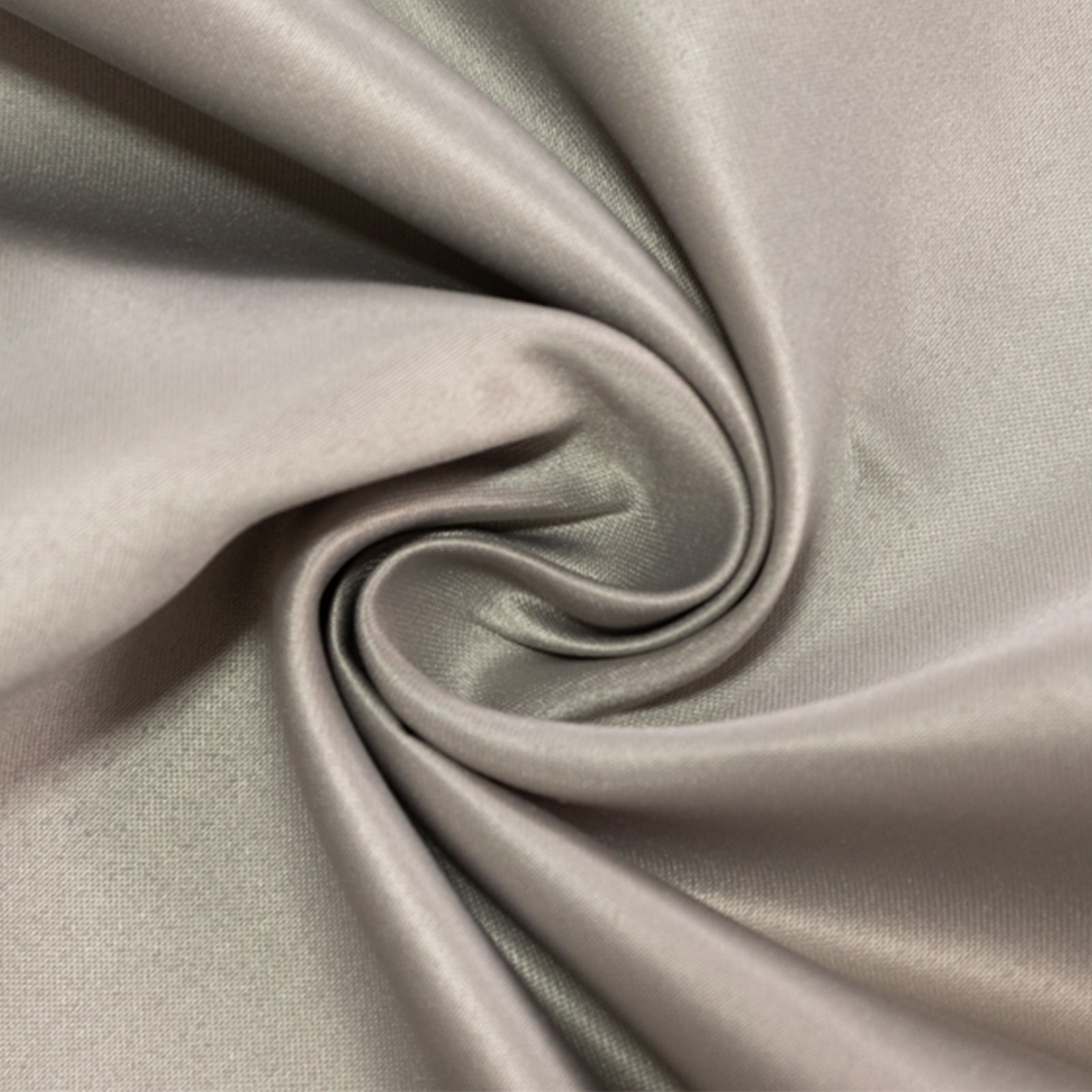 Lamour Satin 60"x126" Rectangle Tablecloth Silver - Soft & Silk-Like Table Cover