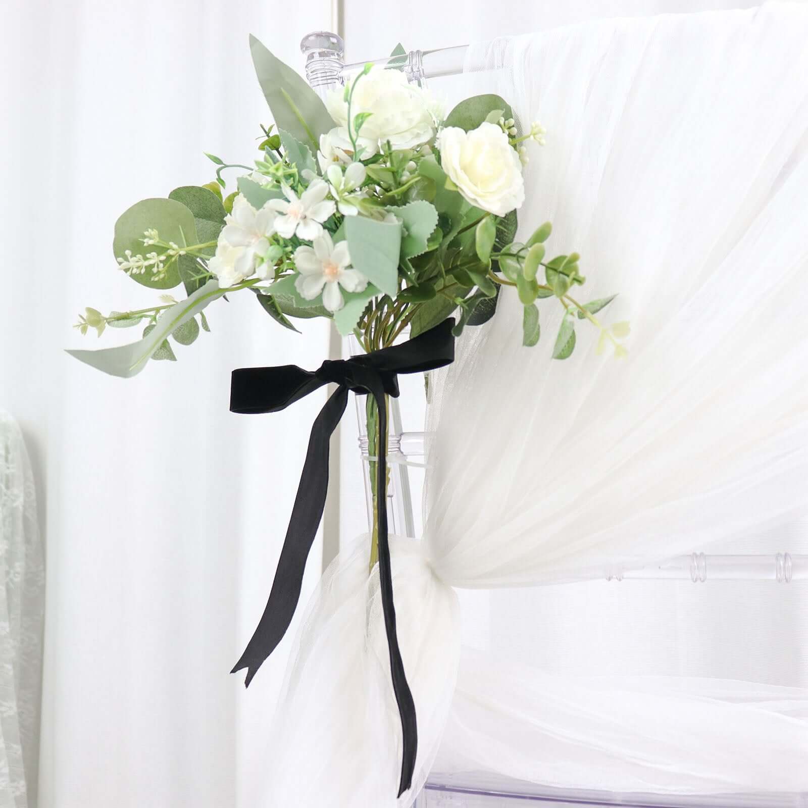 10 Yards Black 1" Velvet Single Faced Ribbon Spool, DIY Craft Supplies, Velvet and Nylon Ribbon Roll