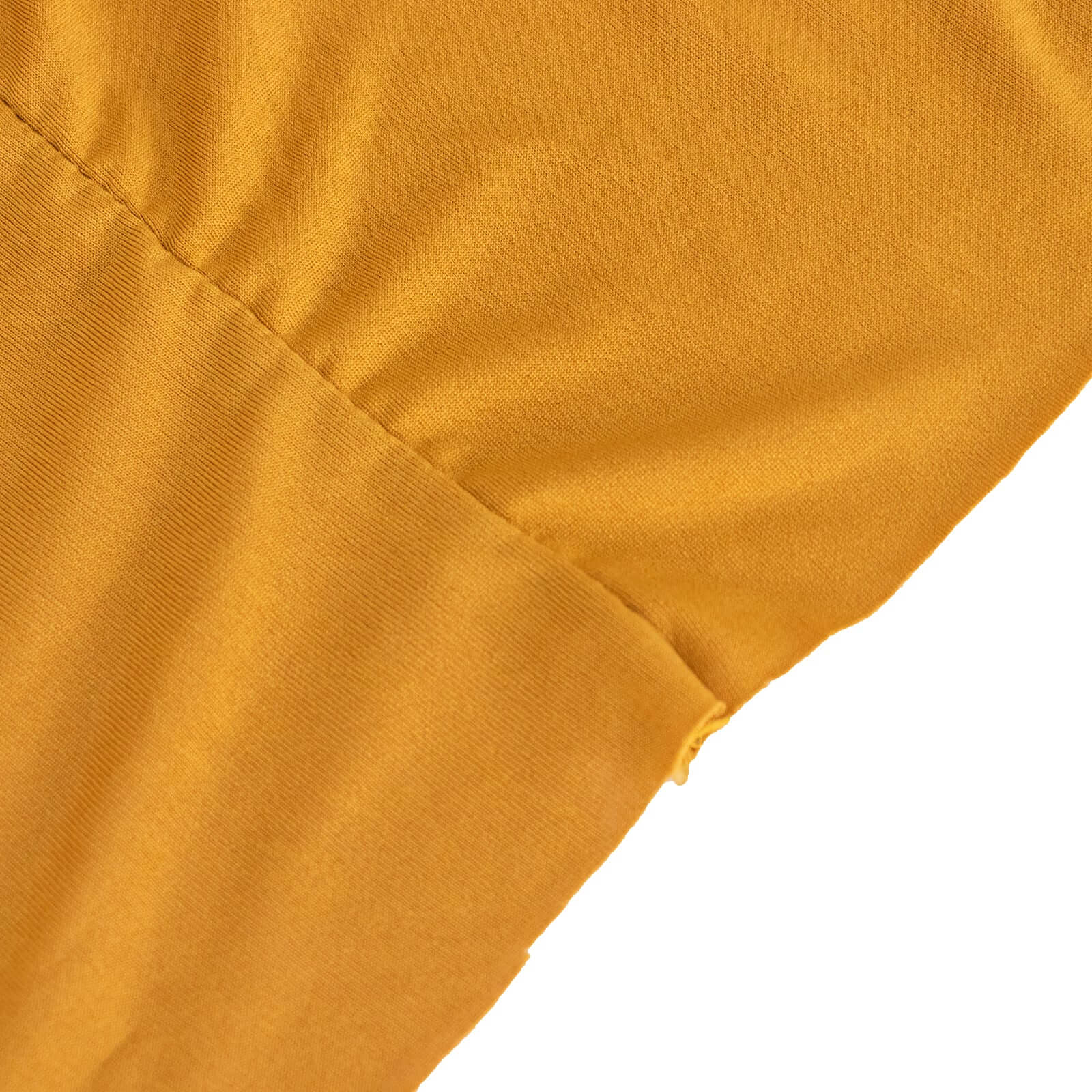 Spandex Rectangle 72"x30" Table Skirt Gold with Wavy Skirt-Like Effect Stylish Table Cover for Weddings, Banquets & Trade Shows