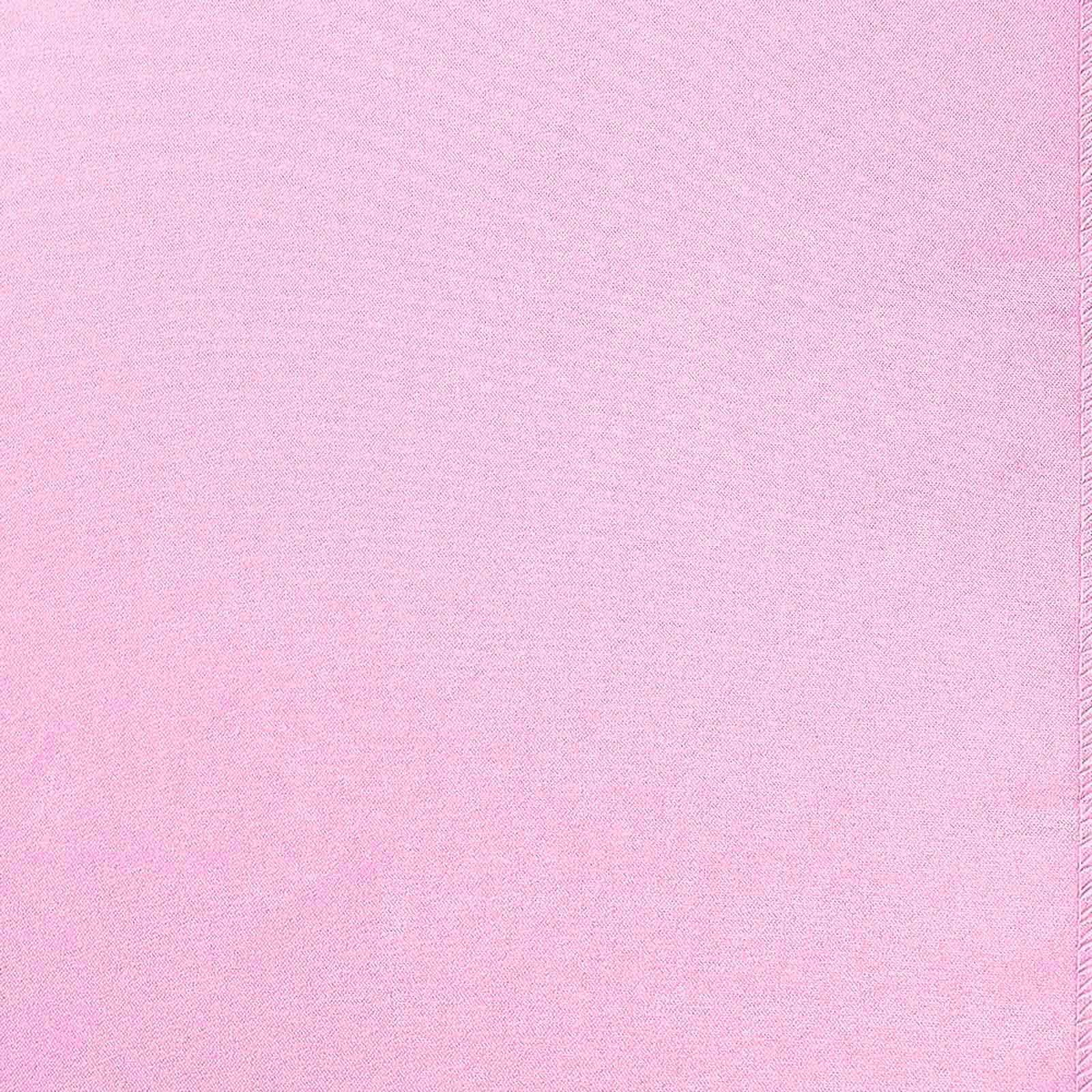 Polyester 12"x108" Table Runner Pink - Durable & Wrinkle-Resistant Table Decor